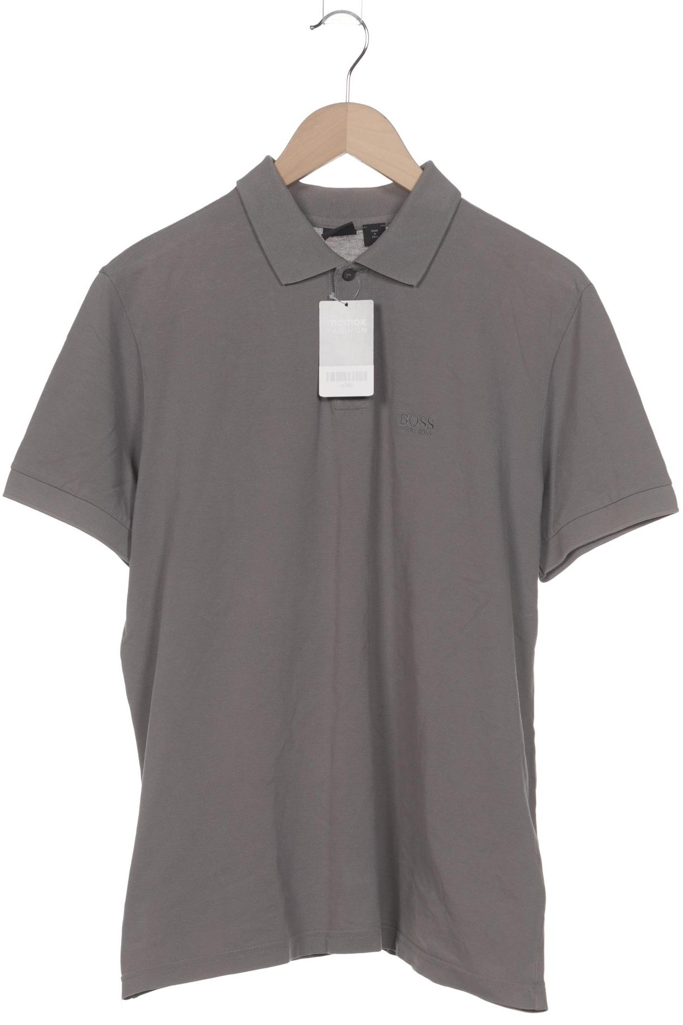 

Boss by Hugo Boss Herren Poloshirt, grau, Gr. 52