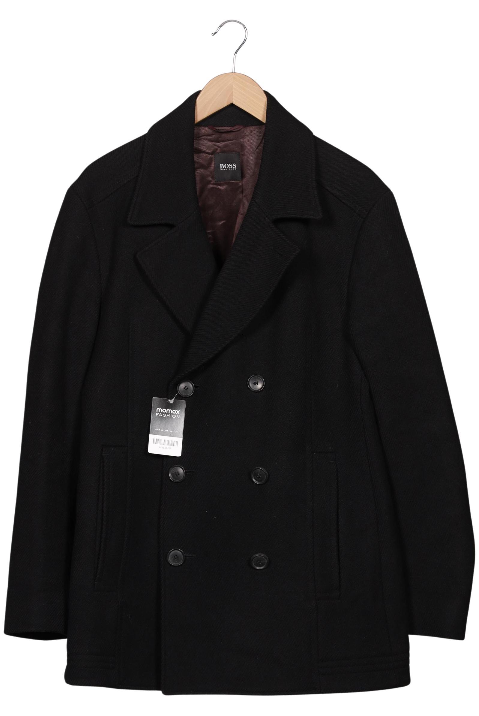 Thumbnail - Boss by Hugo Boss Herren Mantel, schwarz, Gr. 52