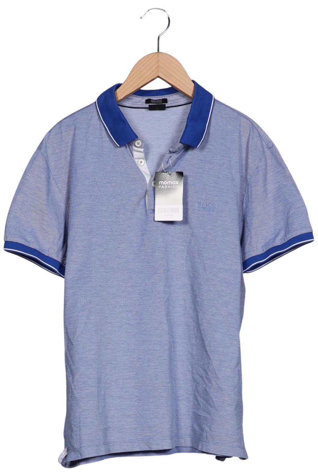 

Boss by Hugo Boss Herren Poloshirt, blau, Gr. 52