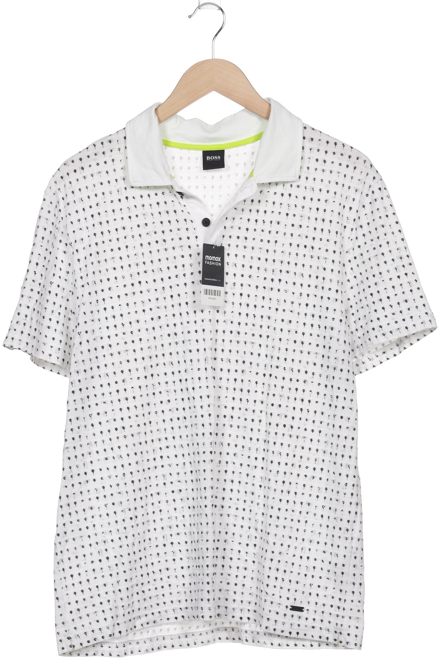 

Boss by Hugo Boss Herren Poloshirt, weiß, Gr. 54