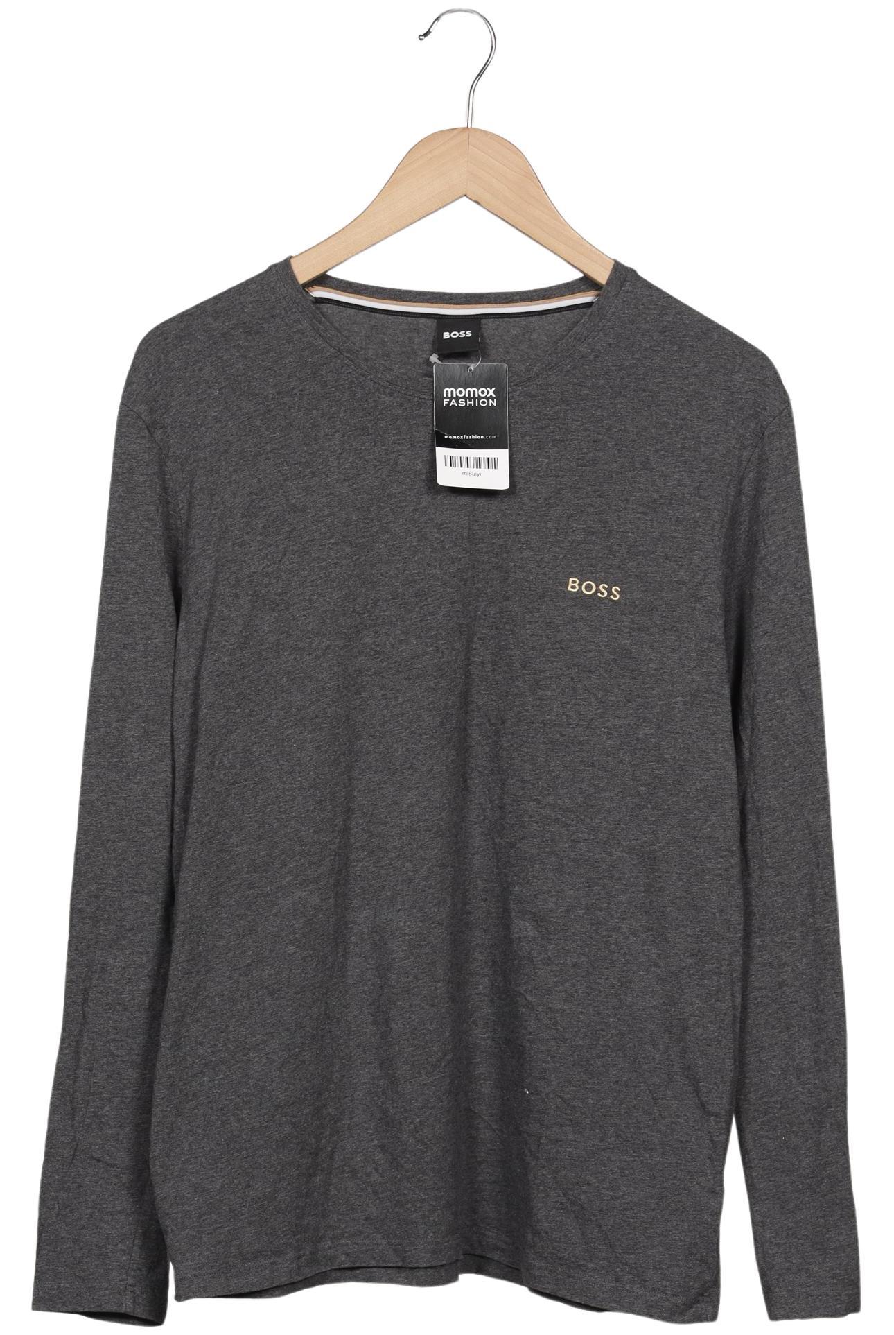 

Boss by Hugo Boss Herren Langarmshirt, grau, Gr. 48