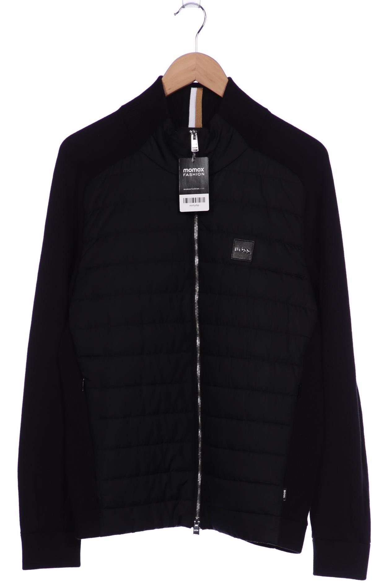 

Boss by Hugo Boss Herren Strickjacke, schwarz, Gr. 52