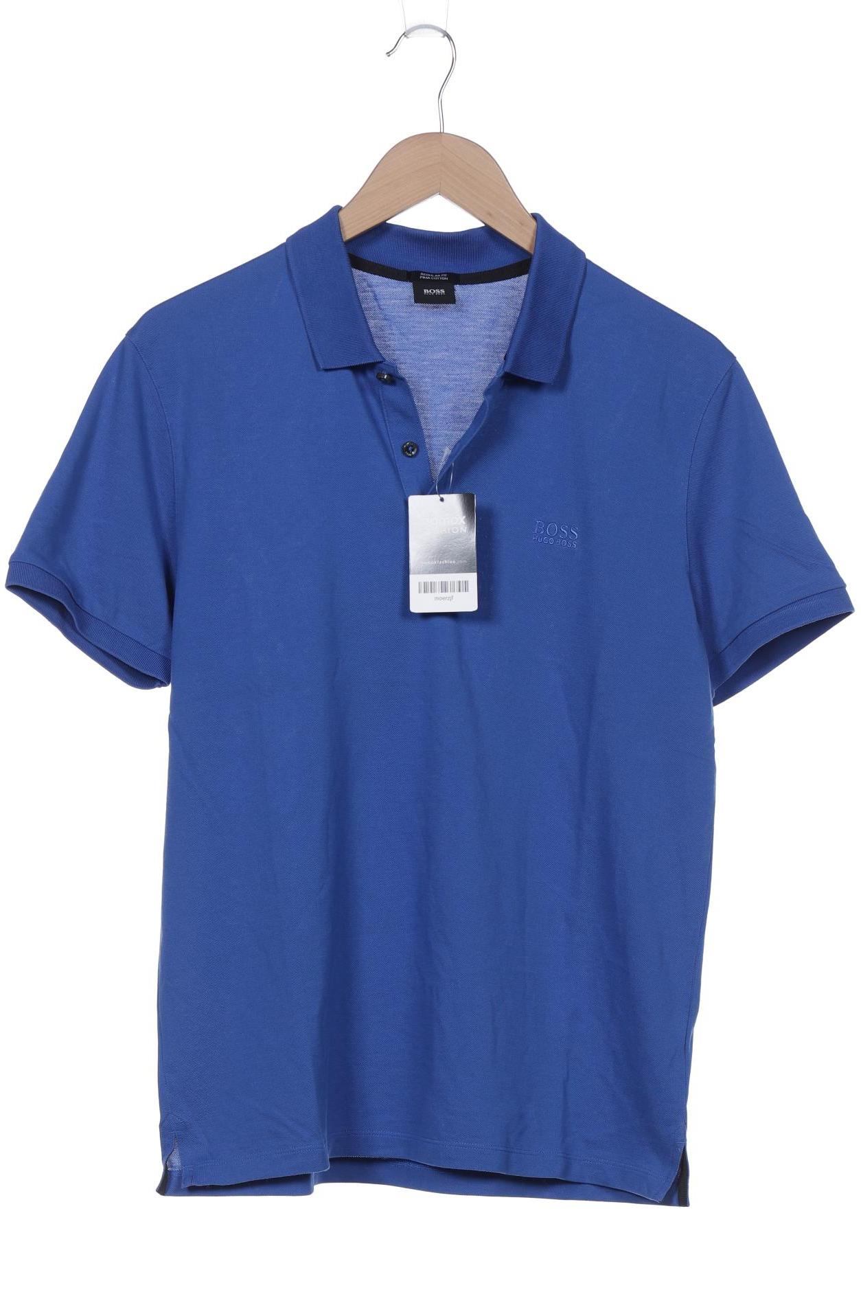 

Boss by Hugo Boss Herren Poloshirt, blau, Gr. 52