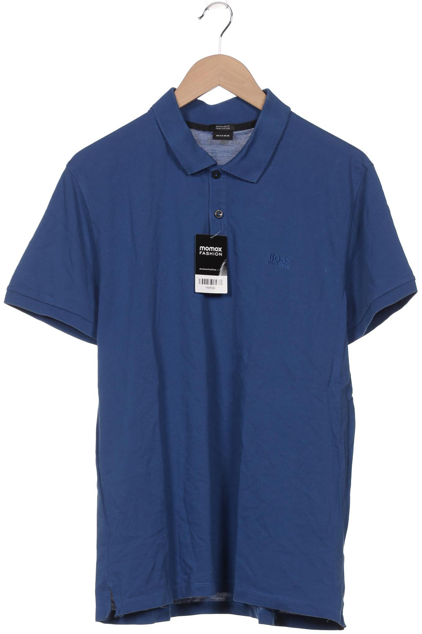 

Boss by Hugo Boss Herren Poloshirt, blau, Gr. 54