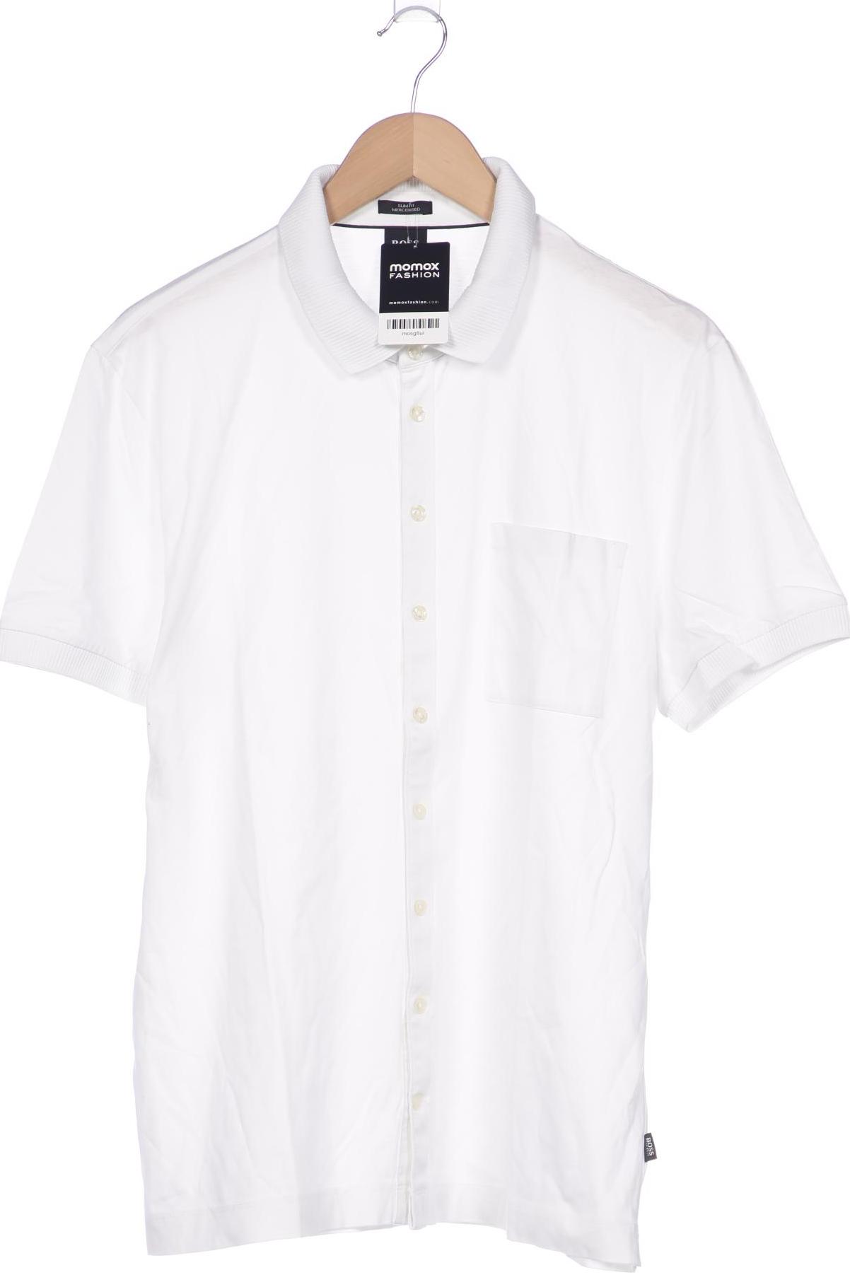 

Boss by Hugo Boss Herren Poloshirt, weiß, Gr. 54