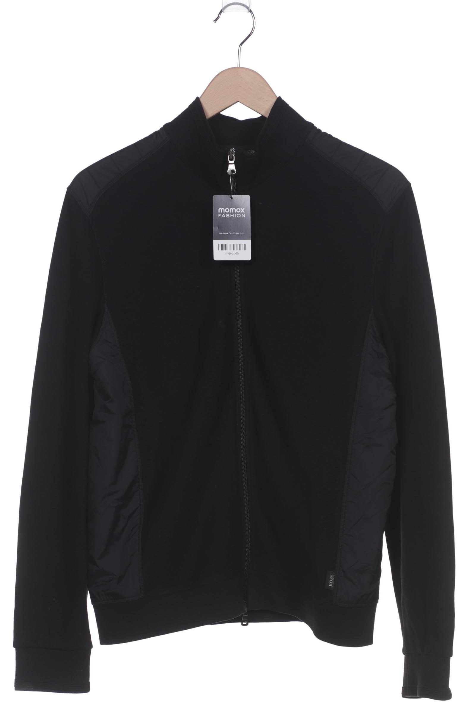 

Boss by Hugo Boss Herren Strickjacke, schwarz, Gr. 48