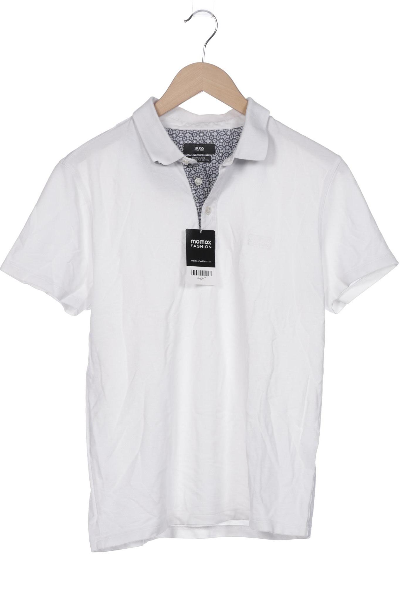 

Boss by Hugo Boss Herren Poloshirt, weiß, Gr. 52