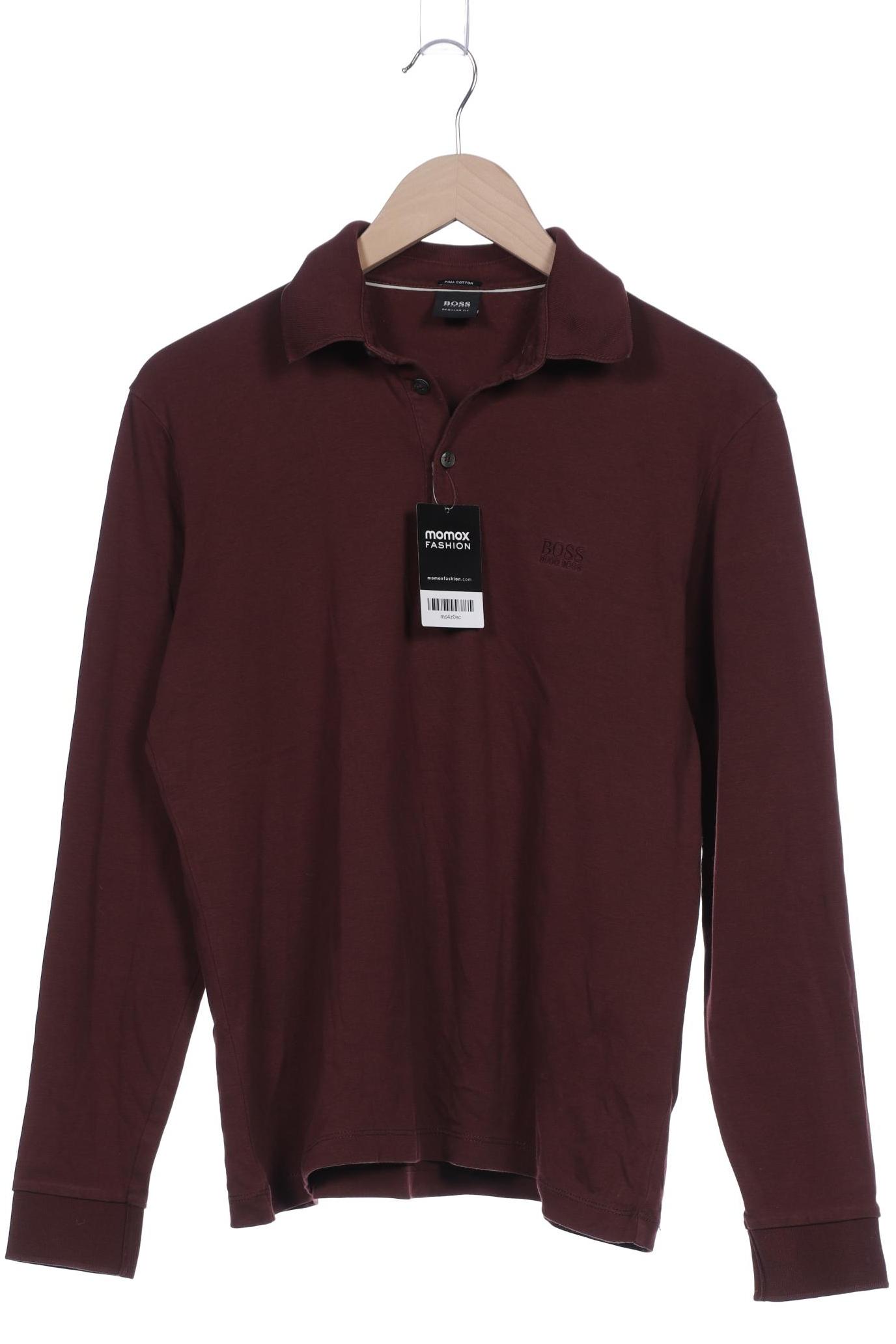 

Boss by Hugo Boss Herren Langarmshirt, bordeaux, Gr. 48