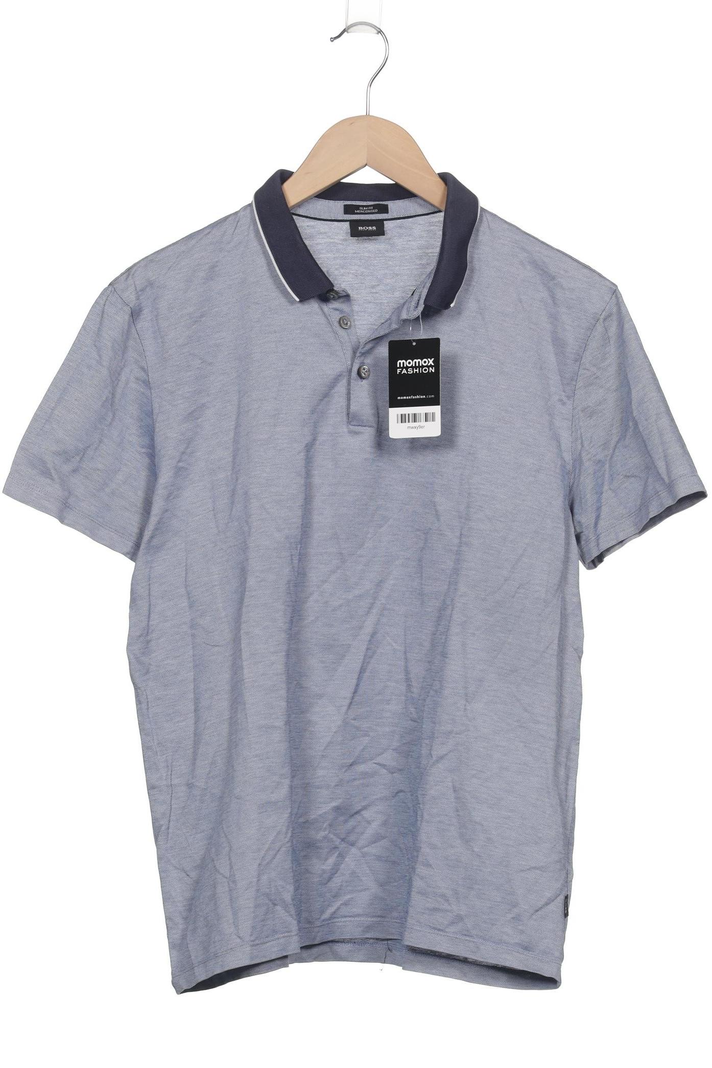 

Boss by Hugo Boss Herren Poloshirt, blau, Gr. 54
