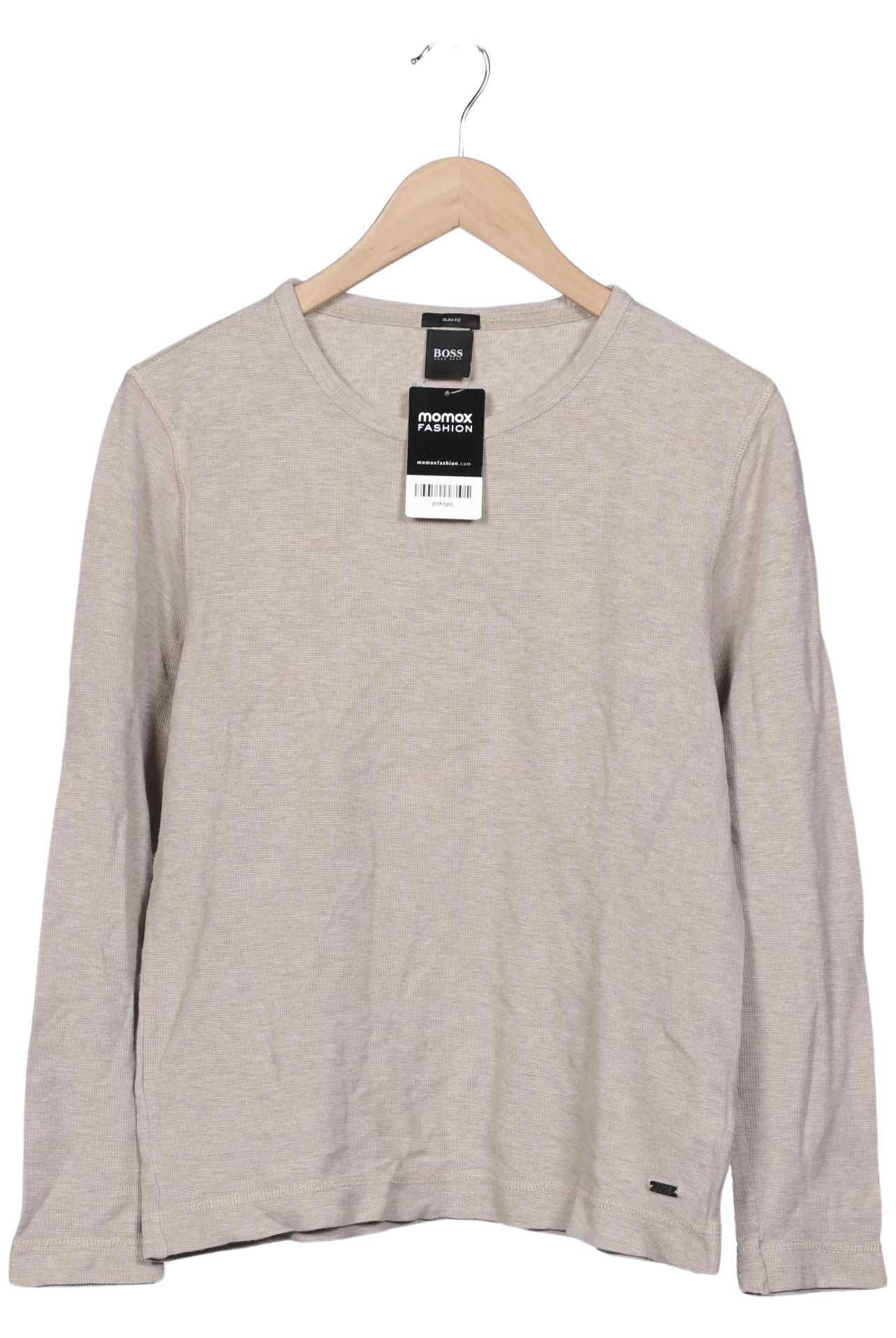 

Boss by Hugo Boss Herren Langarmshirt, beige, Gr. 52