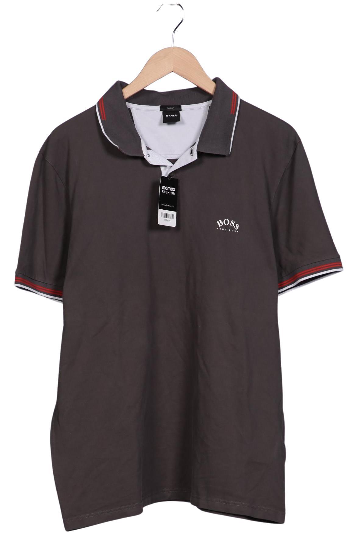 

Boss by Hugo Boss Herren Poloshirt, grau, Gr. 58
