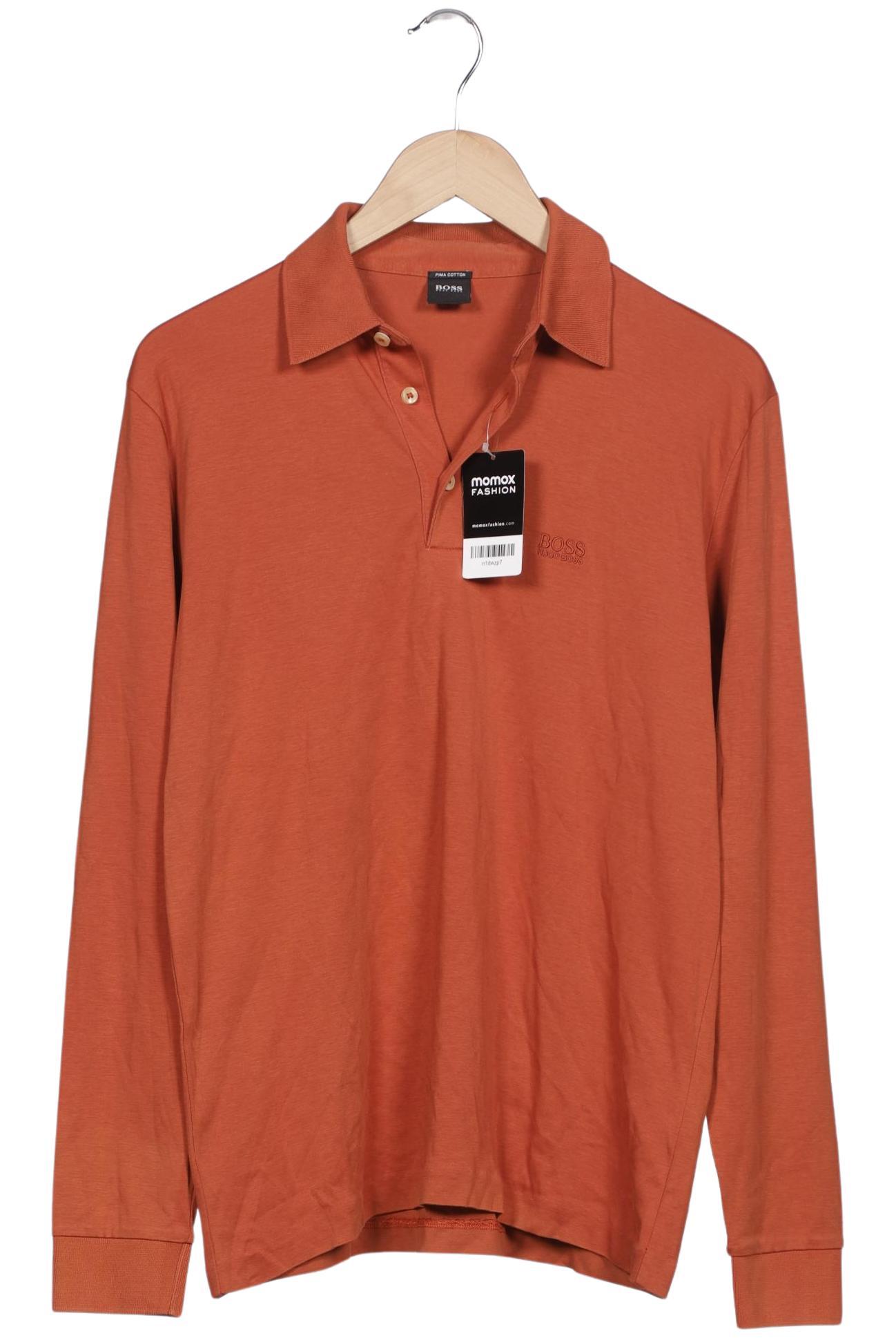 

Boss by Hugo Boss Herren Langarmshirt, orange, Gr. 46
