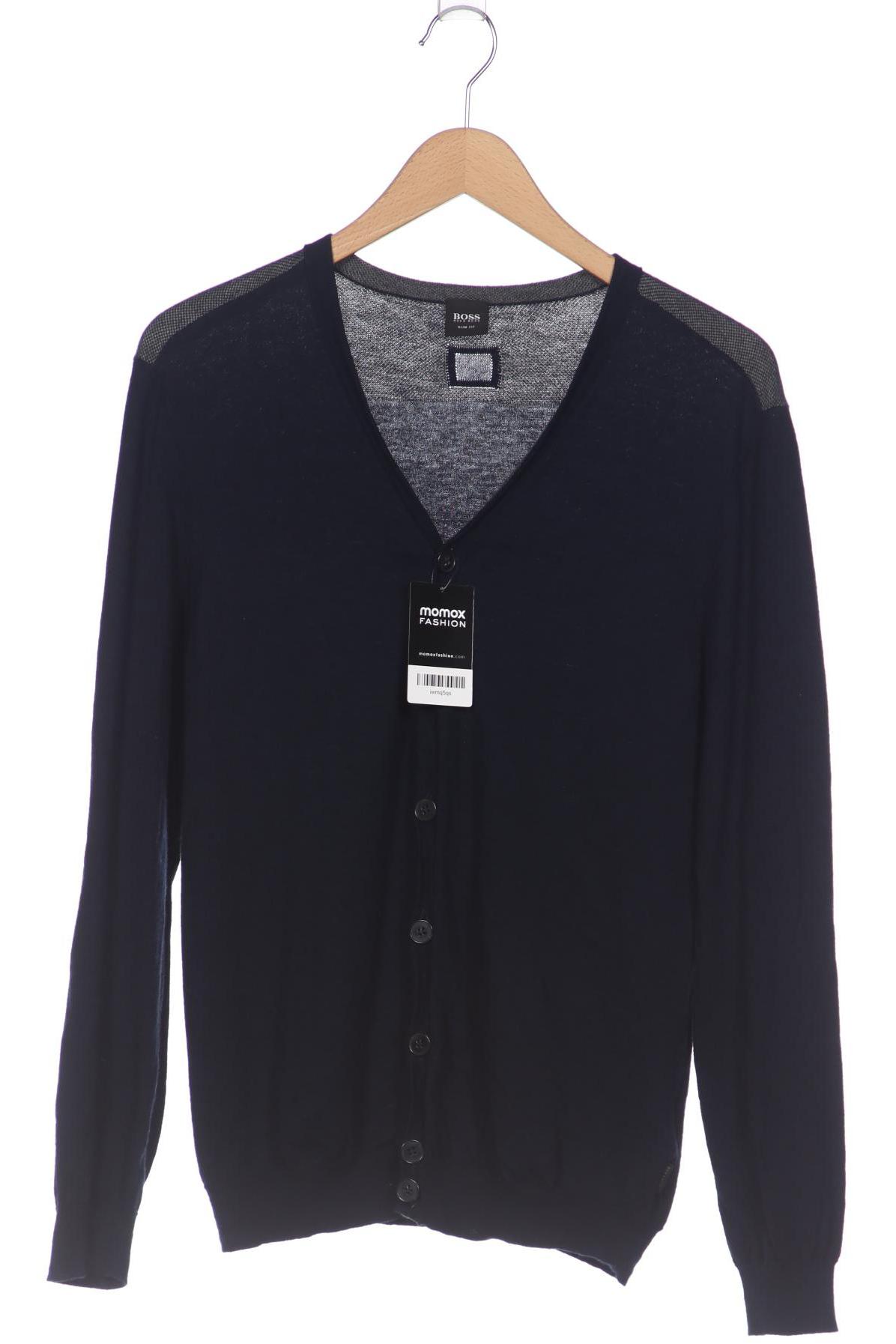 

Boss by Hugo Boss Herren Strickjacke, marineblau, Gr. 52