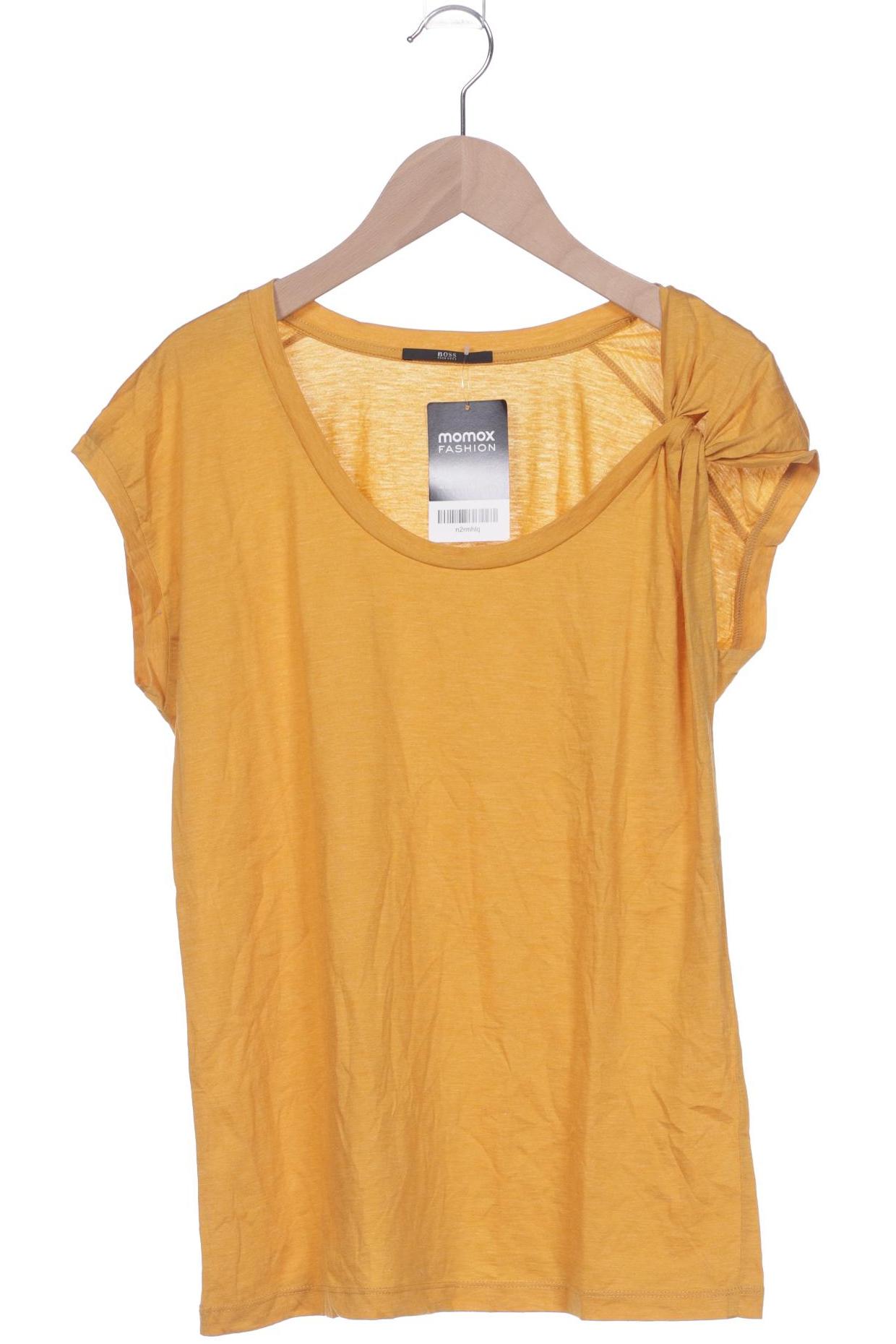 

Boss by Hugo Boss Damen T-Shirt, gelb, Gr. 36