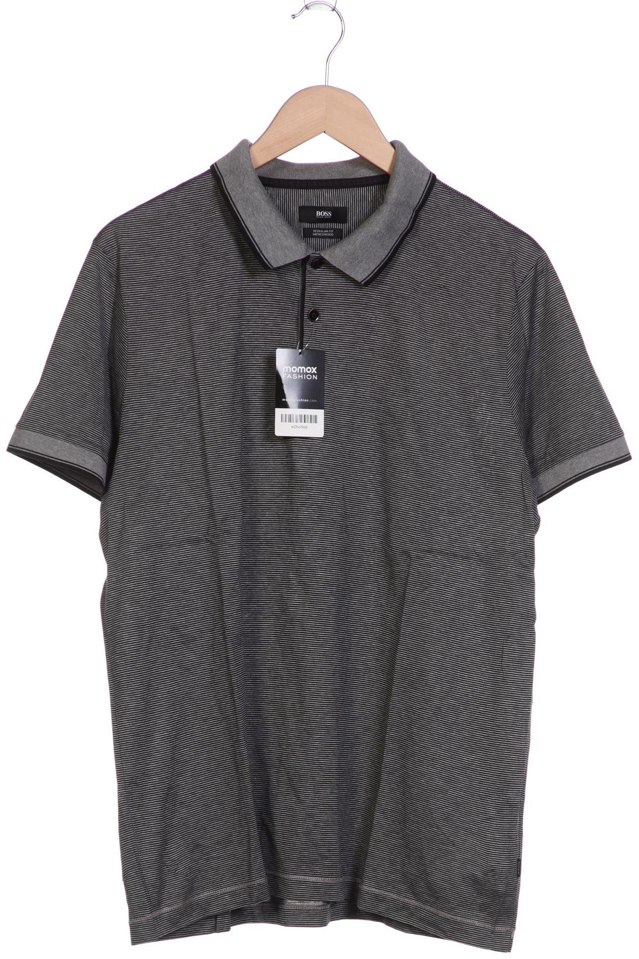 

Boss by Hugo Boss Herren Poloshirt, grau, Gr. 56