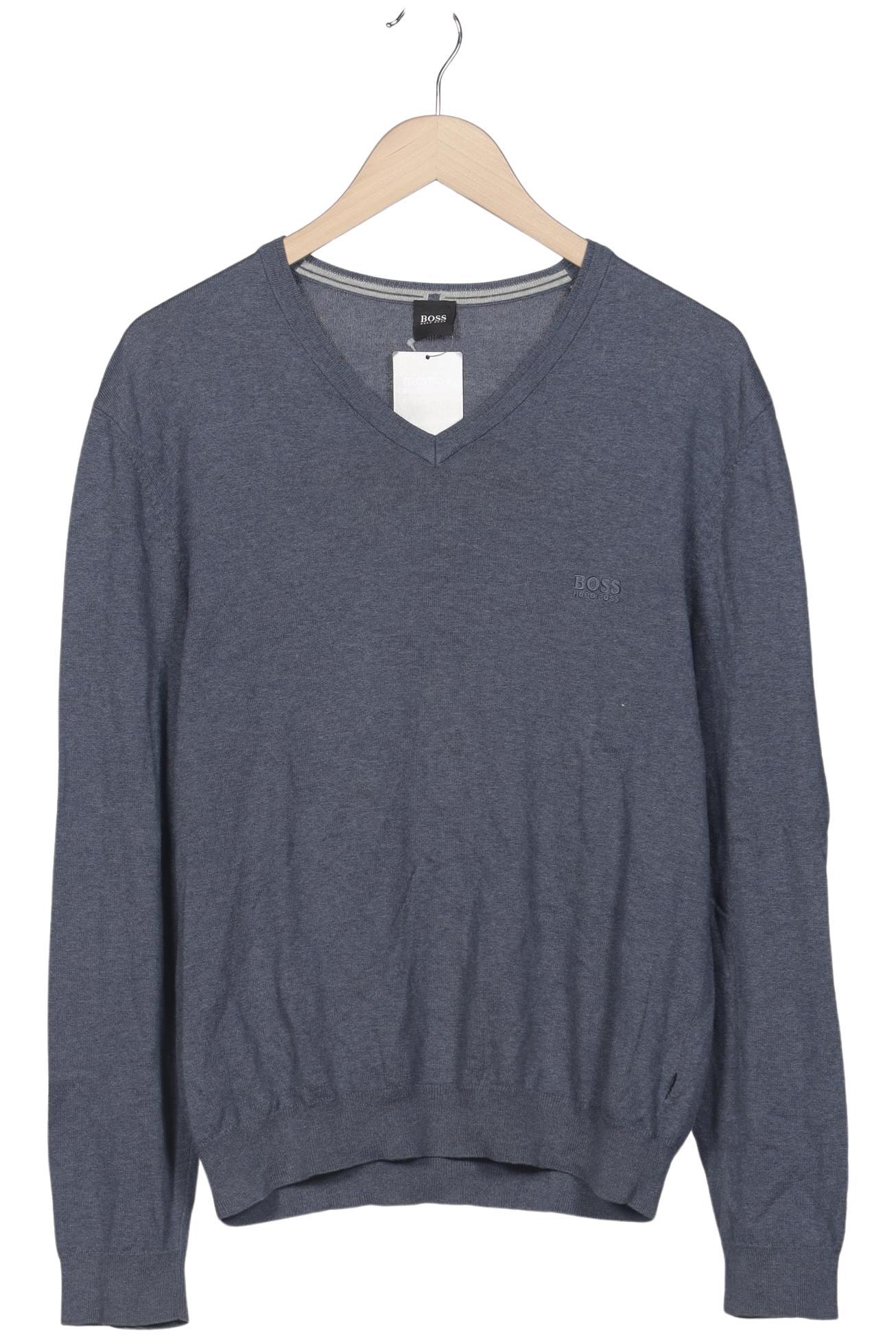 

Boss by Hugo Boss Herren Pullover, blau, Gr. 48