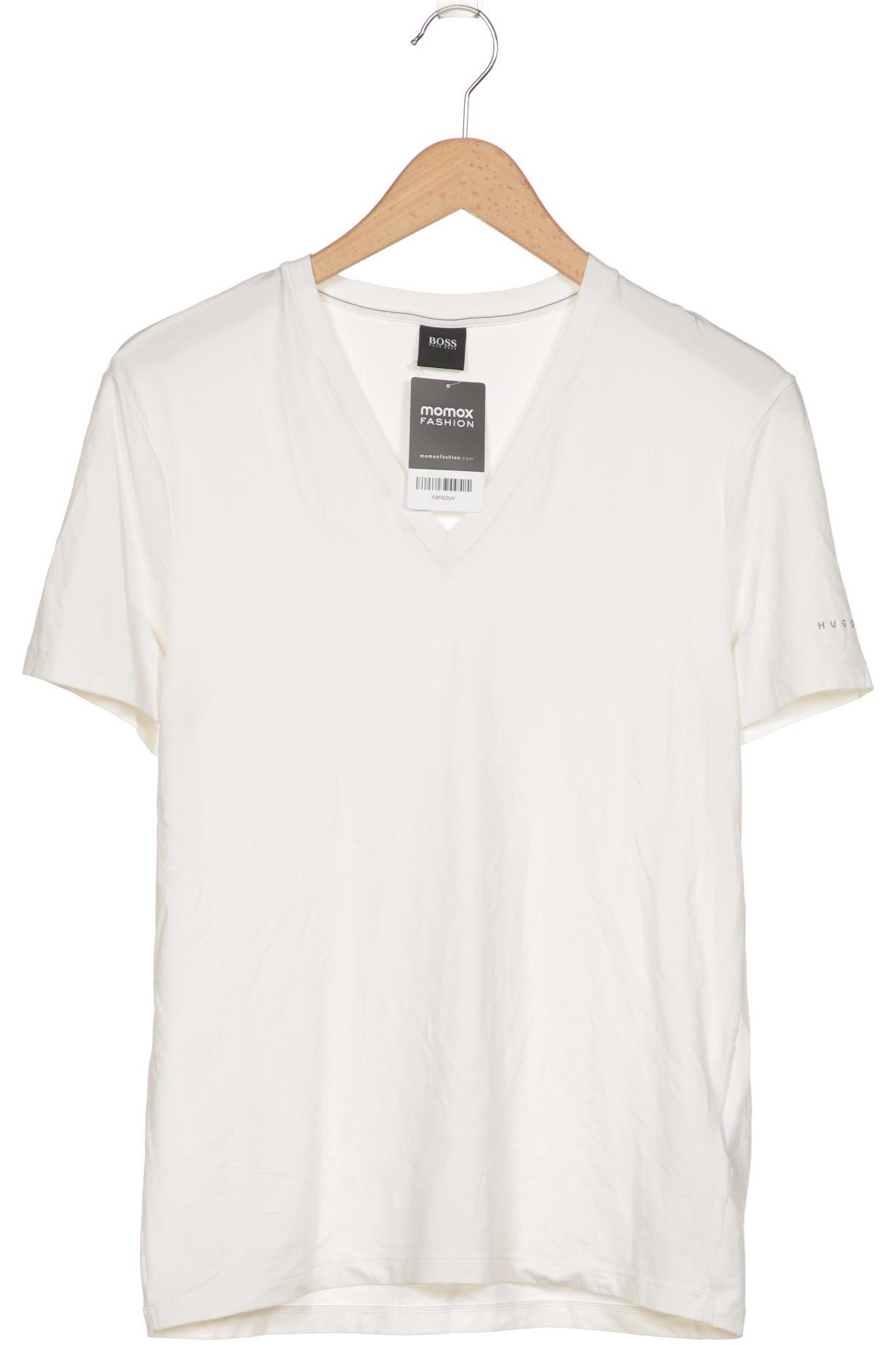 

BOSS by Hugo Boss Herren T-Shirt, cremeweiß