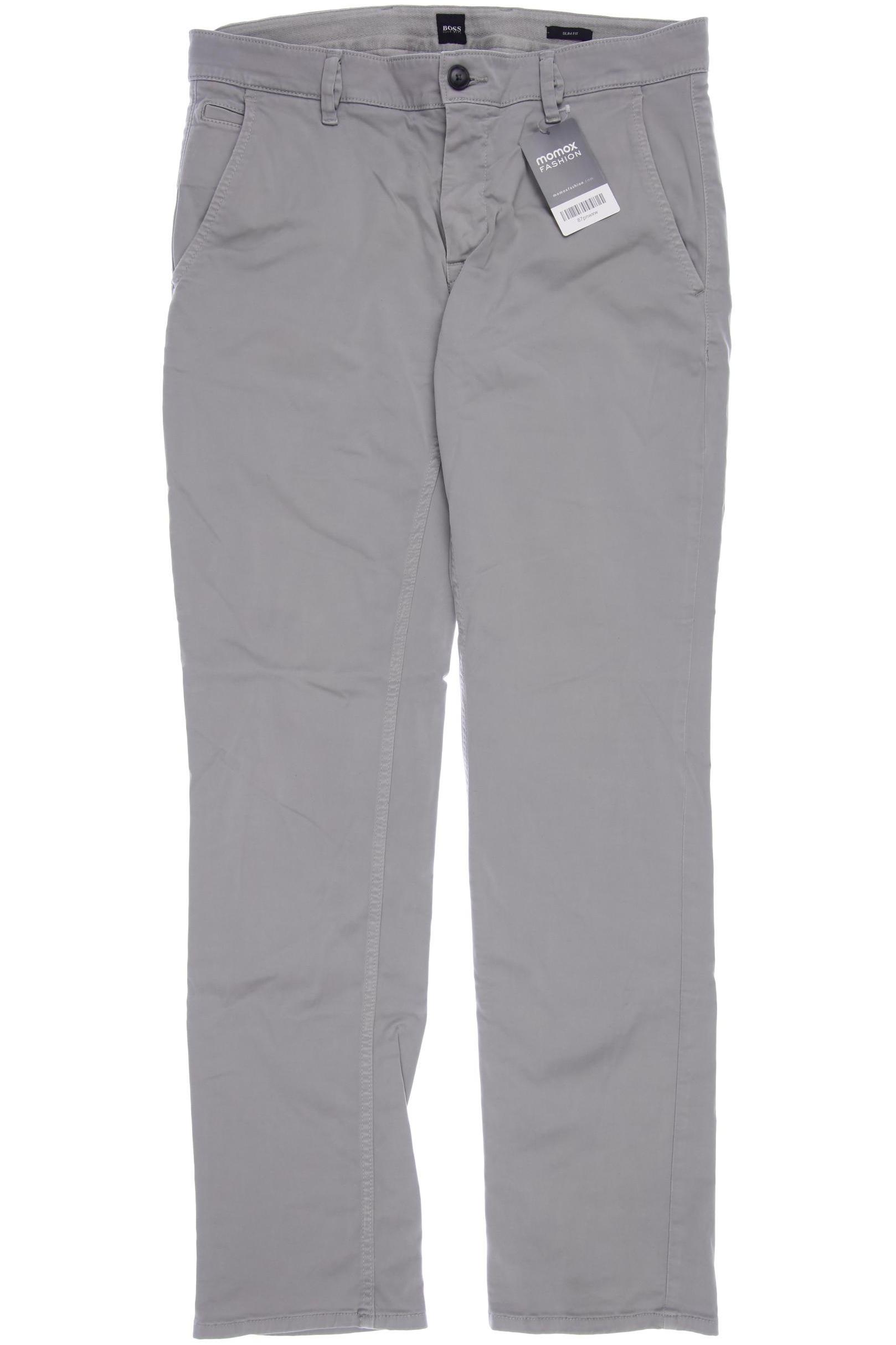 

Boss by Hugo Boss Herren Stoffhose, grau, Gr. 52