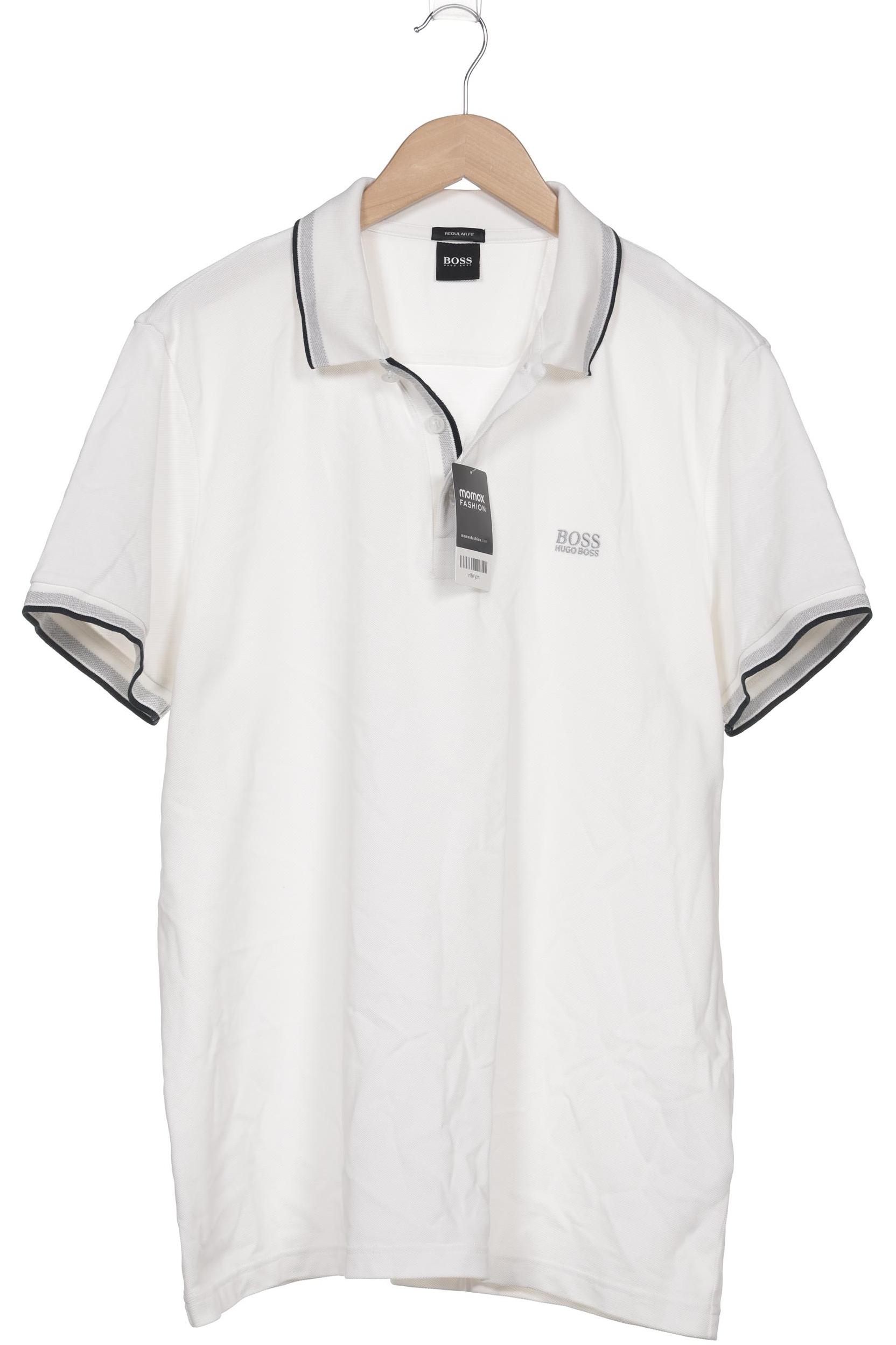 

Boss by Hugo Boss Herren Poloshirt, weiß, Gr. 56
