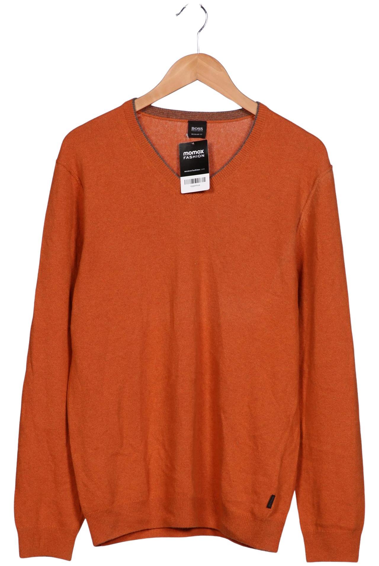 

Boss by Hugo Boss Herren Pullover, orange, Gr. 52