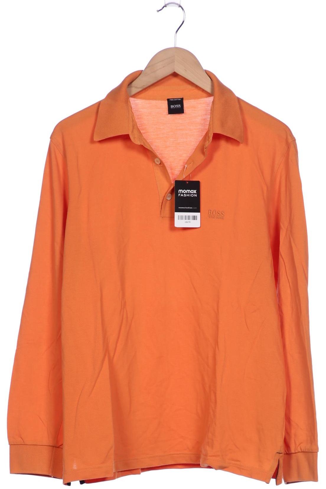 

Boss by Hugo Boss Herren Langarmshirt, orange, Gr. 52
