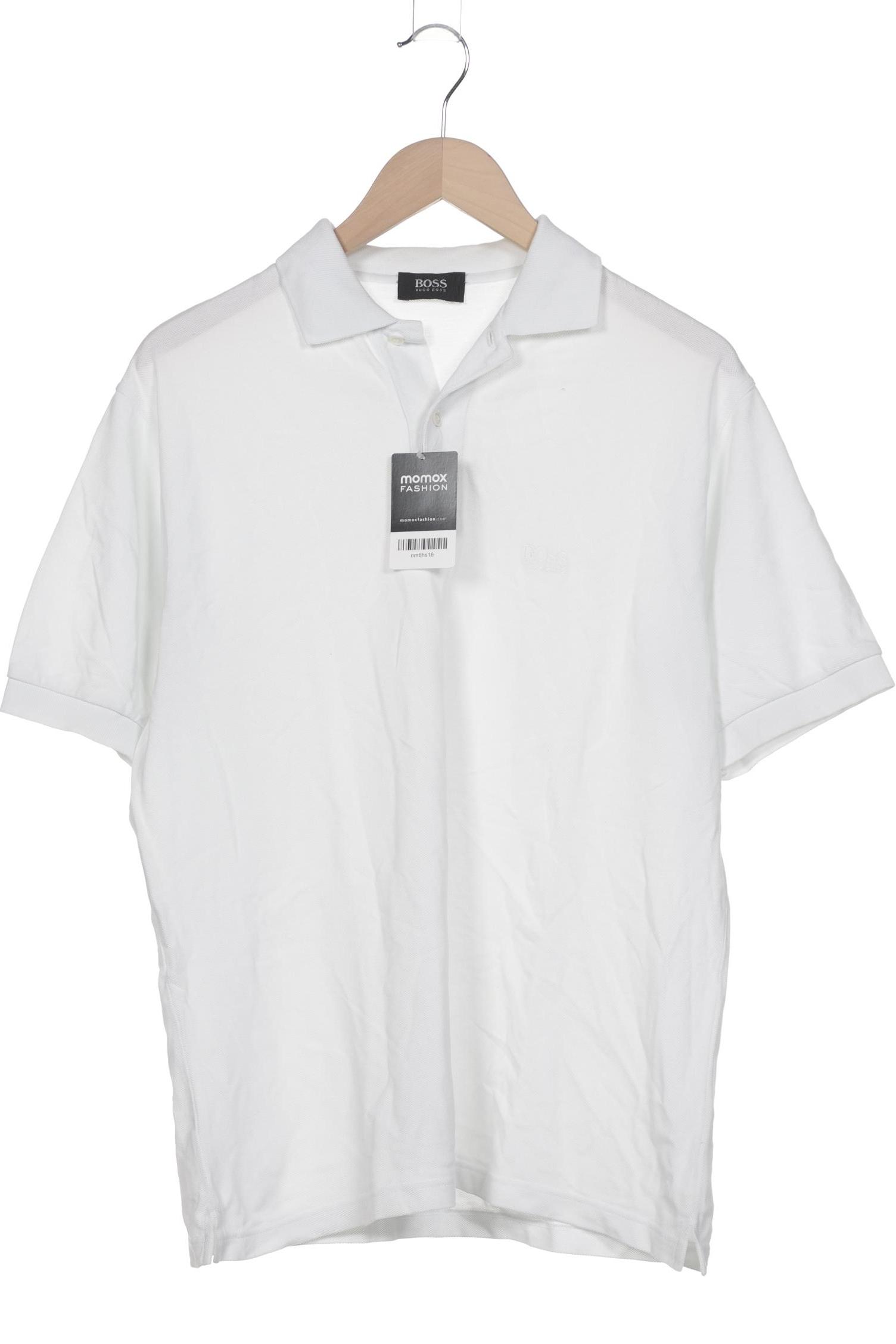 

Boss by Hugo Boss Herren Poloshirt, weiß, Gr. 48
