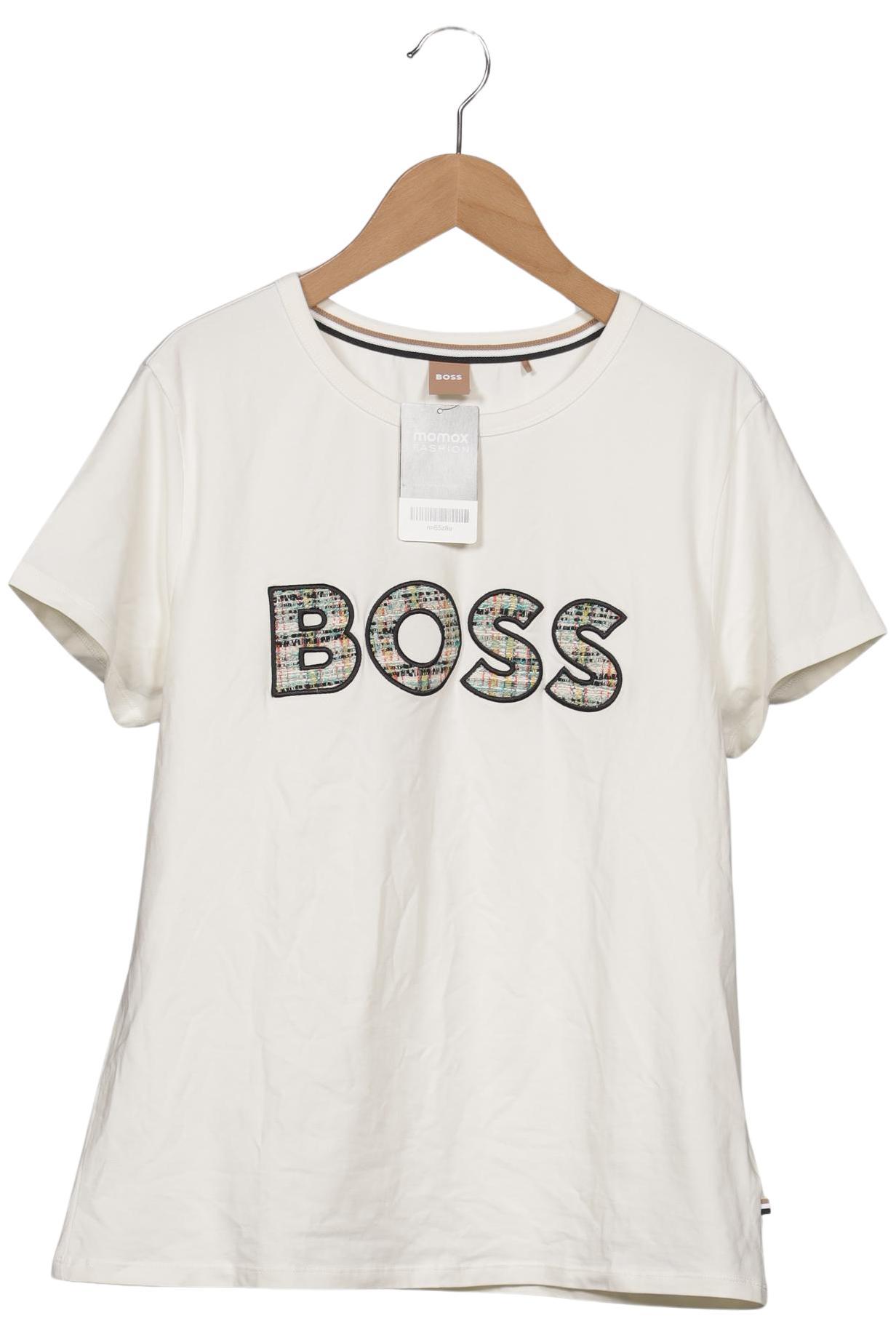 

Boss by Hugo Boss Damen T-Shirt, cremeweiß, Gr. 44
