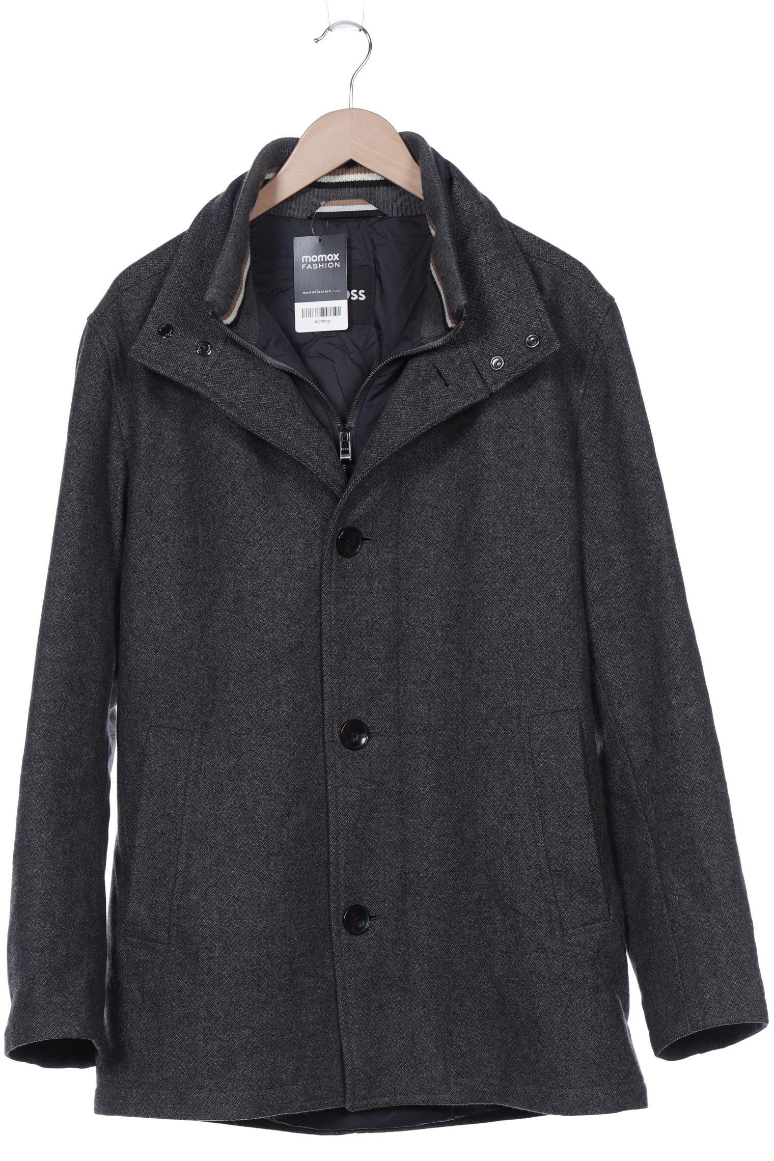 

Boss by Hugo Boss Herren Mantel, grau, Gr. 52