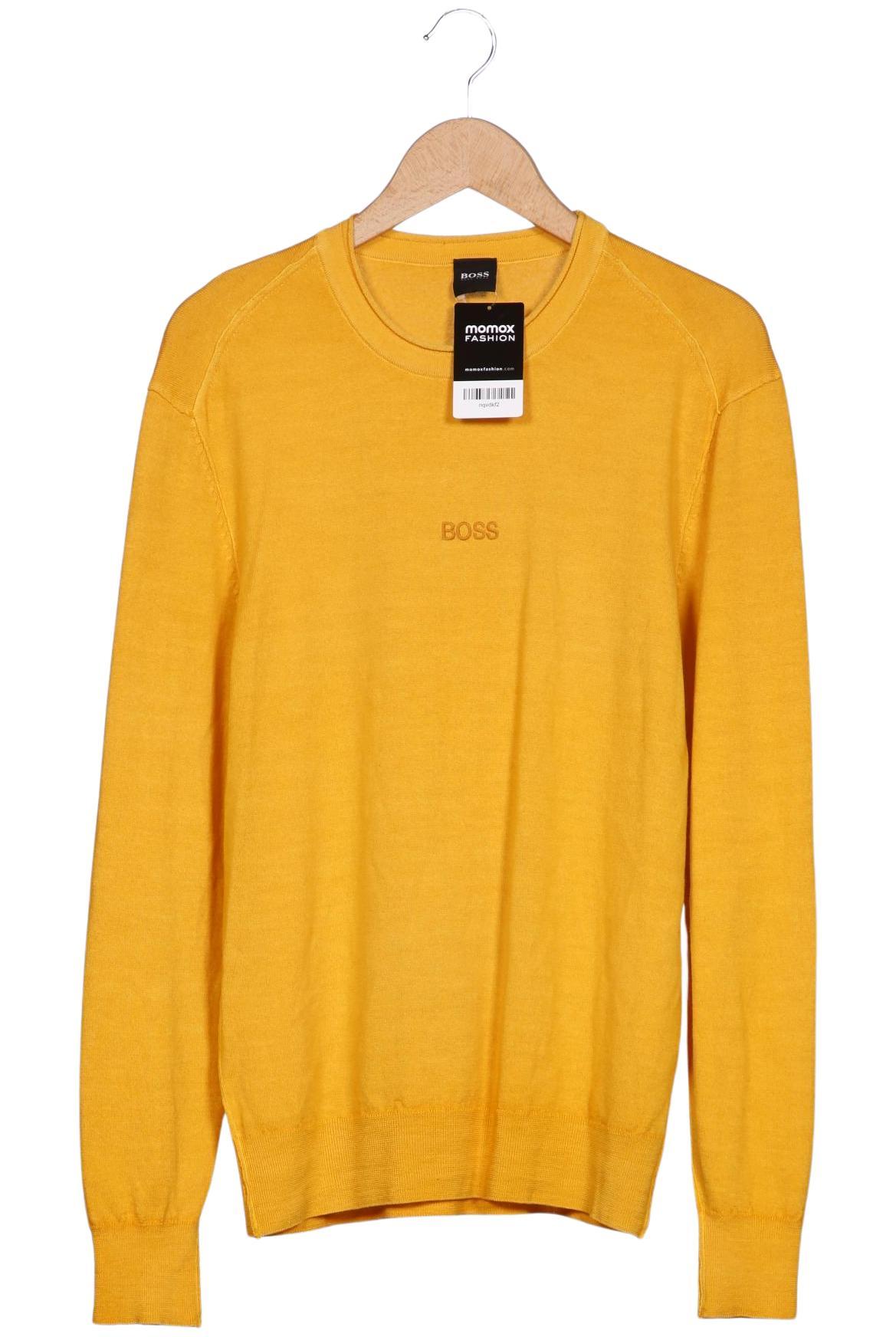 

Boss by Hugo Boss Herren Pullover, gelb, Gr. 54