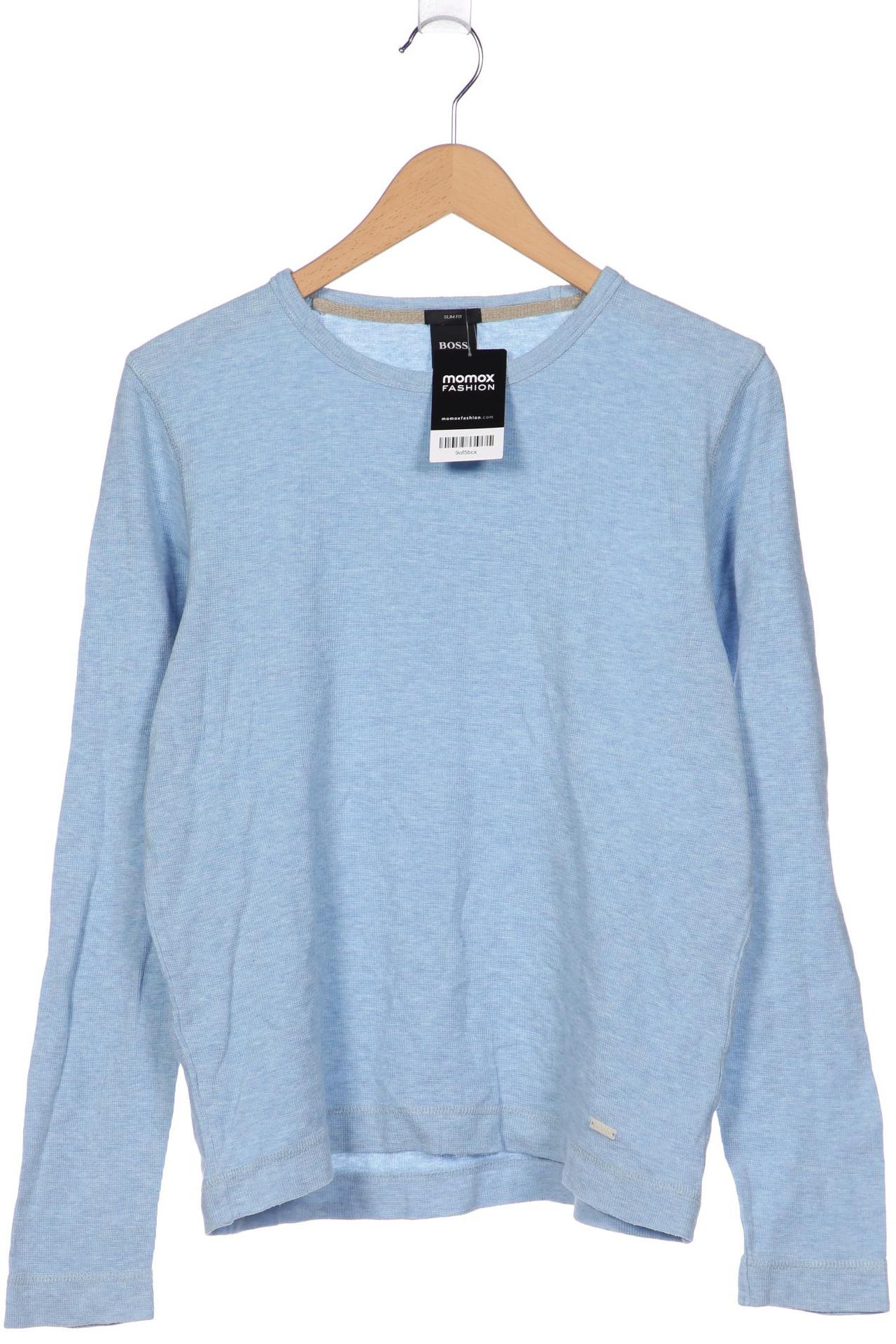 

Boss by Hugo Boss Herren Langarmshirt, hellblau, Gr. 48