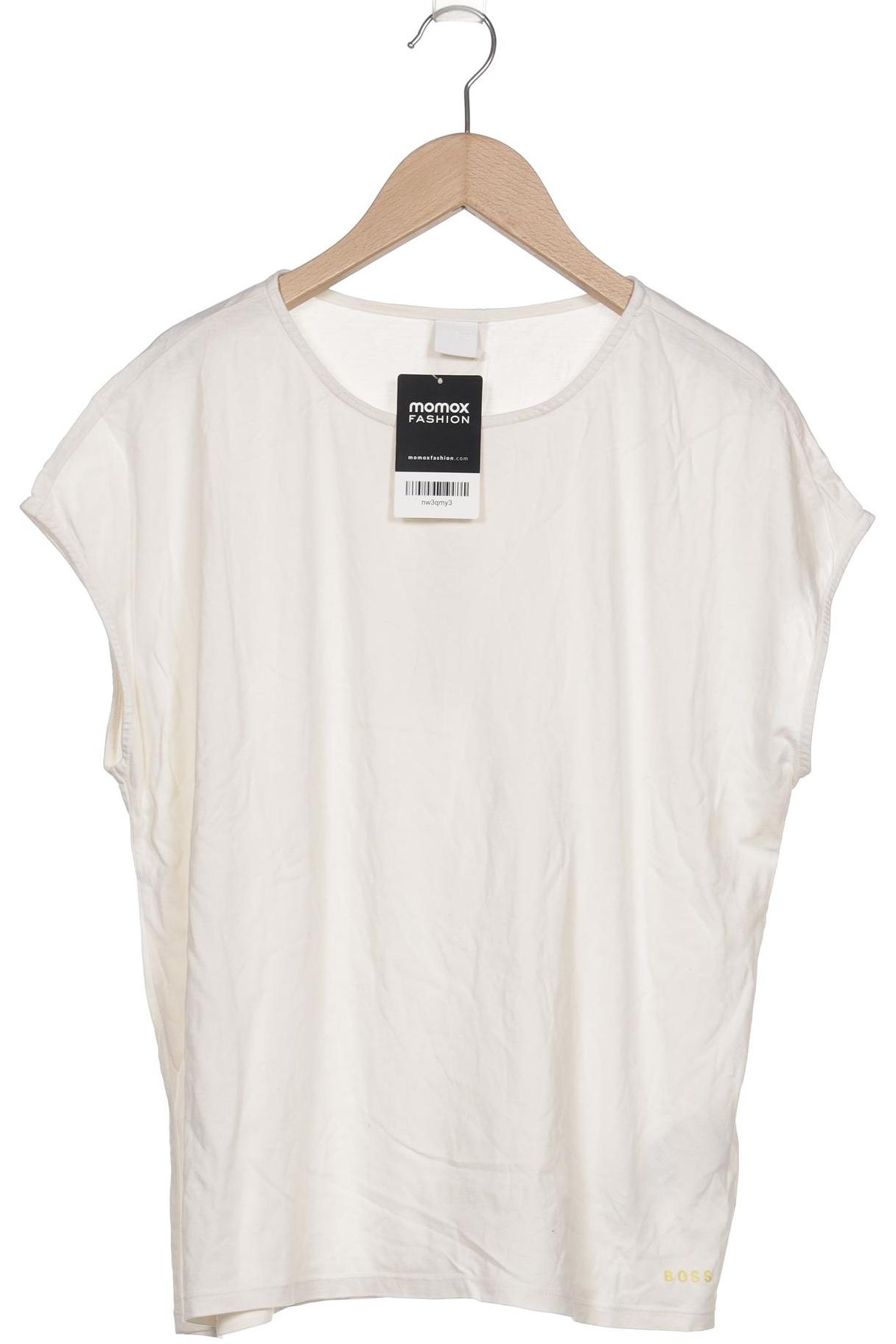 

Boss by Hugo Boss Damen T-Shirt, cremeweiß, Gr. 38