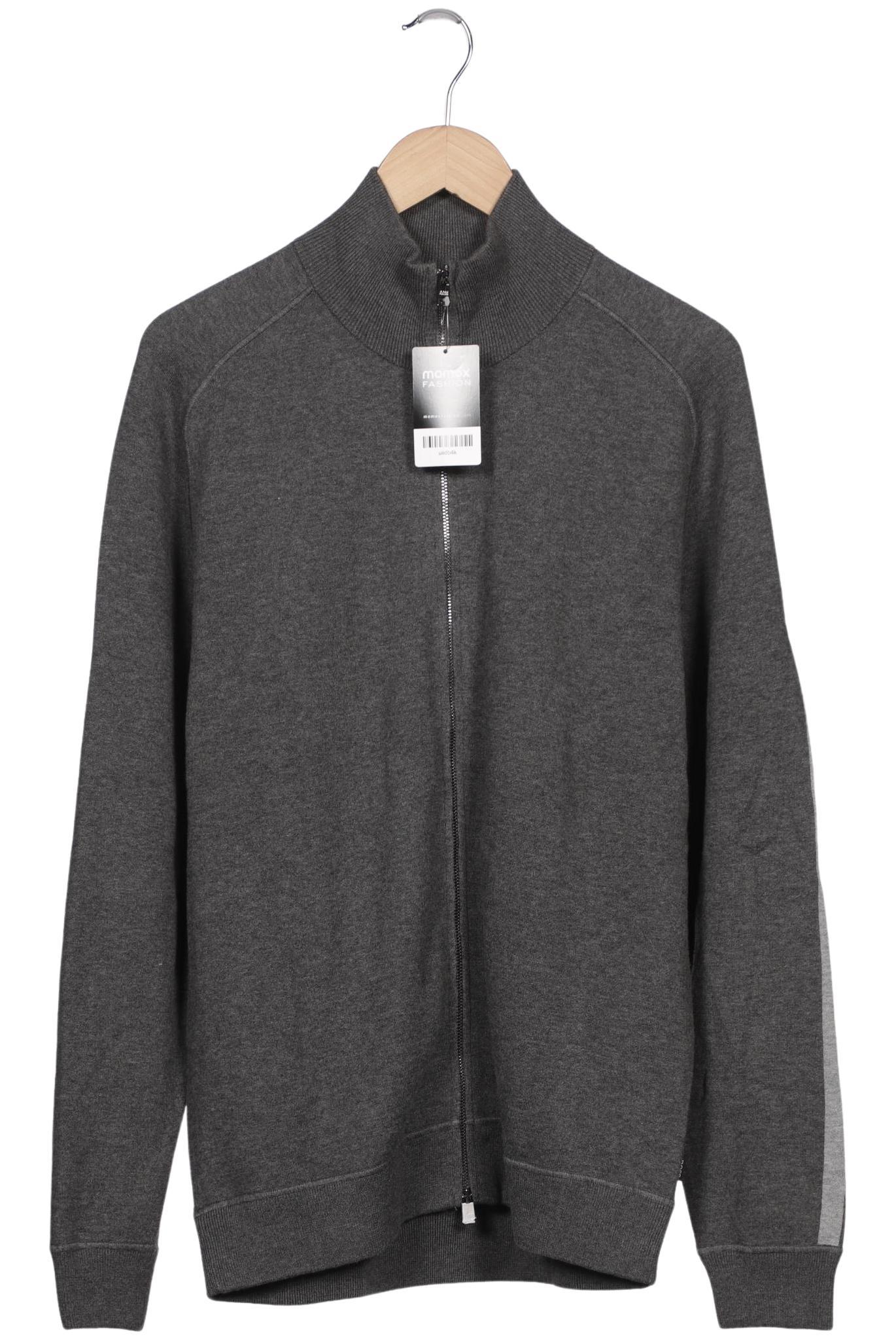 

Boss by Hugo Boss Herren Strickjacke, grau, Gr. 54