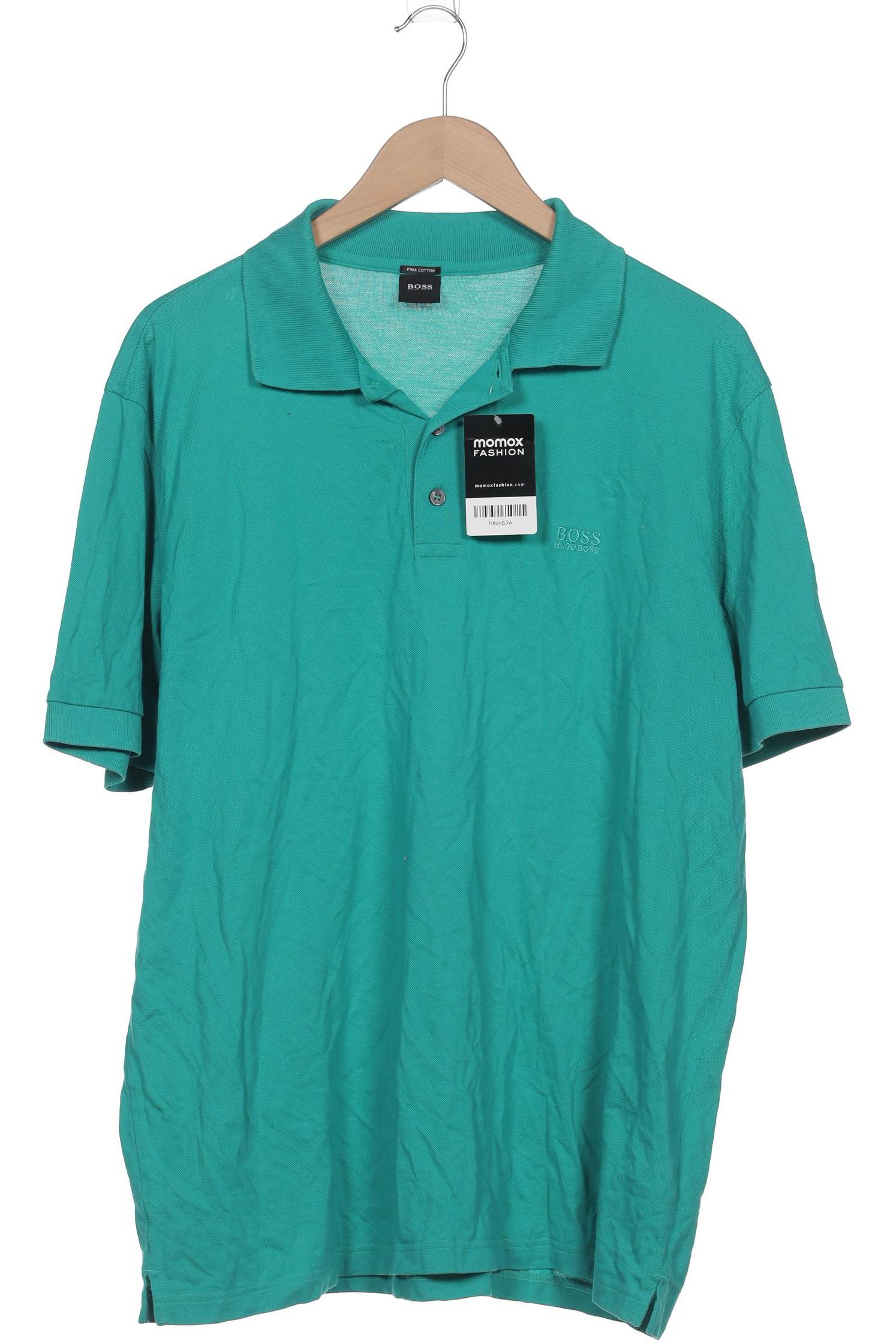 

Boss by Hugo Boss Herren Poloshirt, türkis, Gr. 56