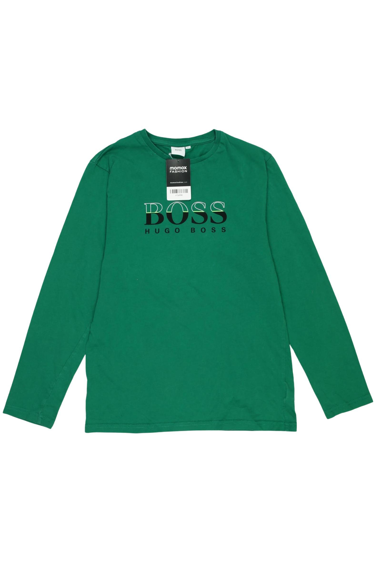 

Boss by Hugo Boss Herren Langarmshirt, grün, Gr. 134