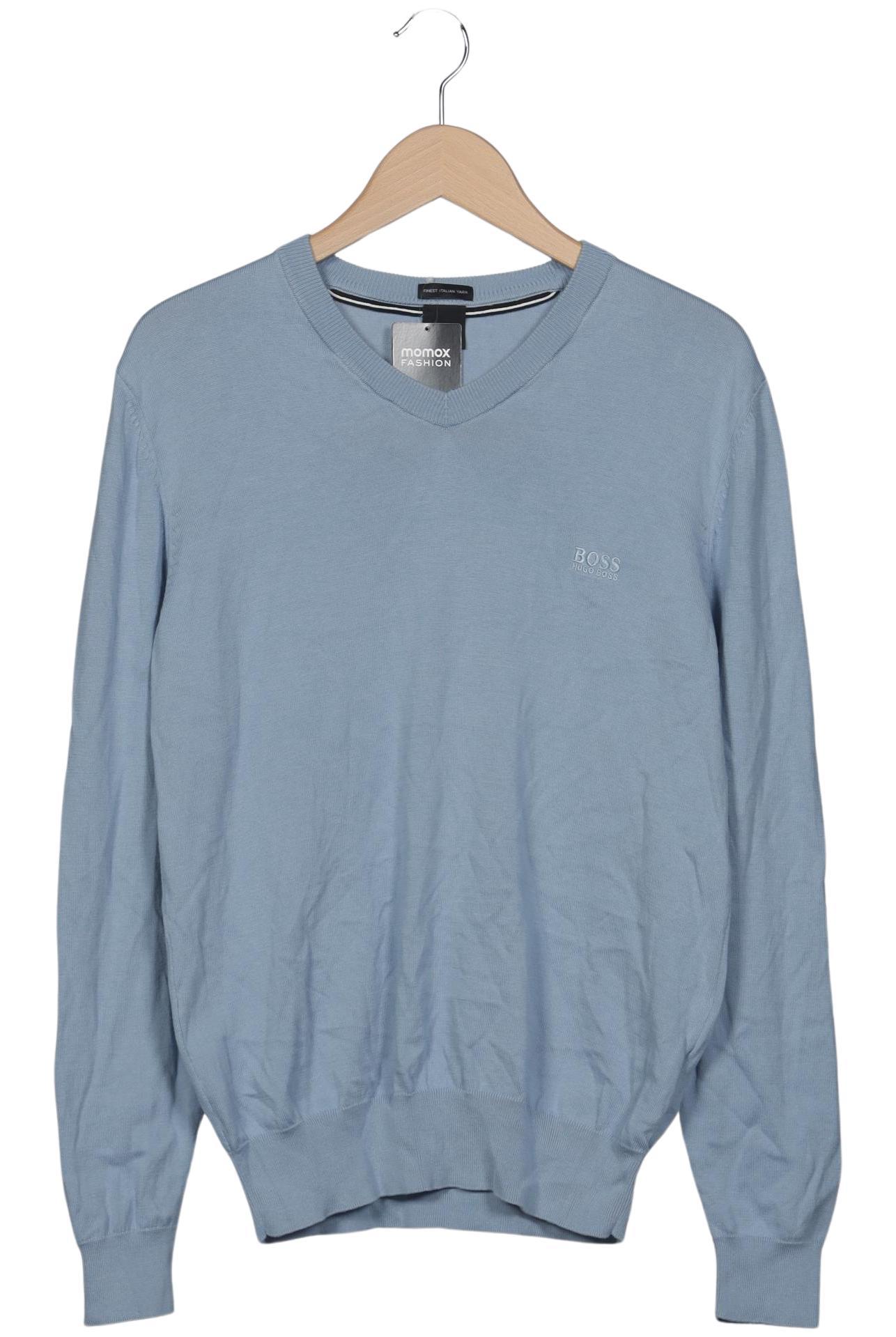 

Boss by Hugo Boss Herren Pullover, hellblau, Gr. 48