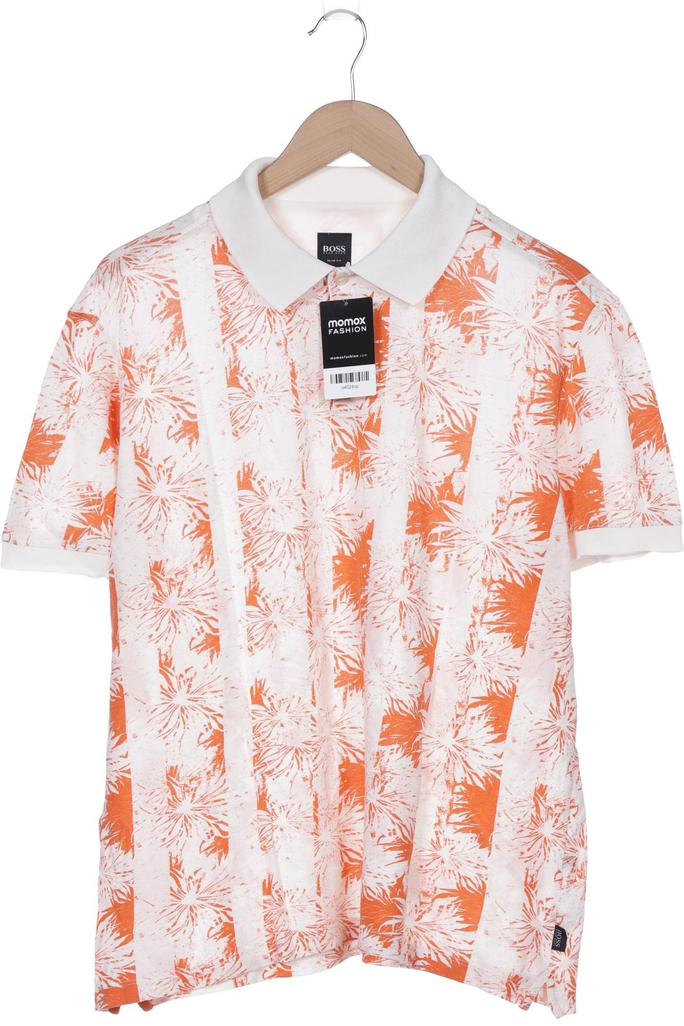 

Boss by Hugo Boss Herren Poloshirt, orange, Gr. 52