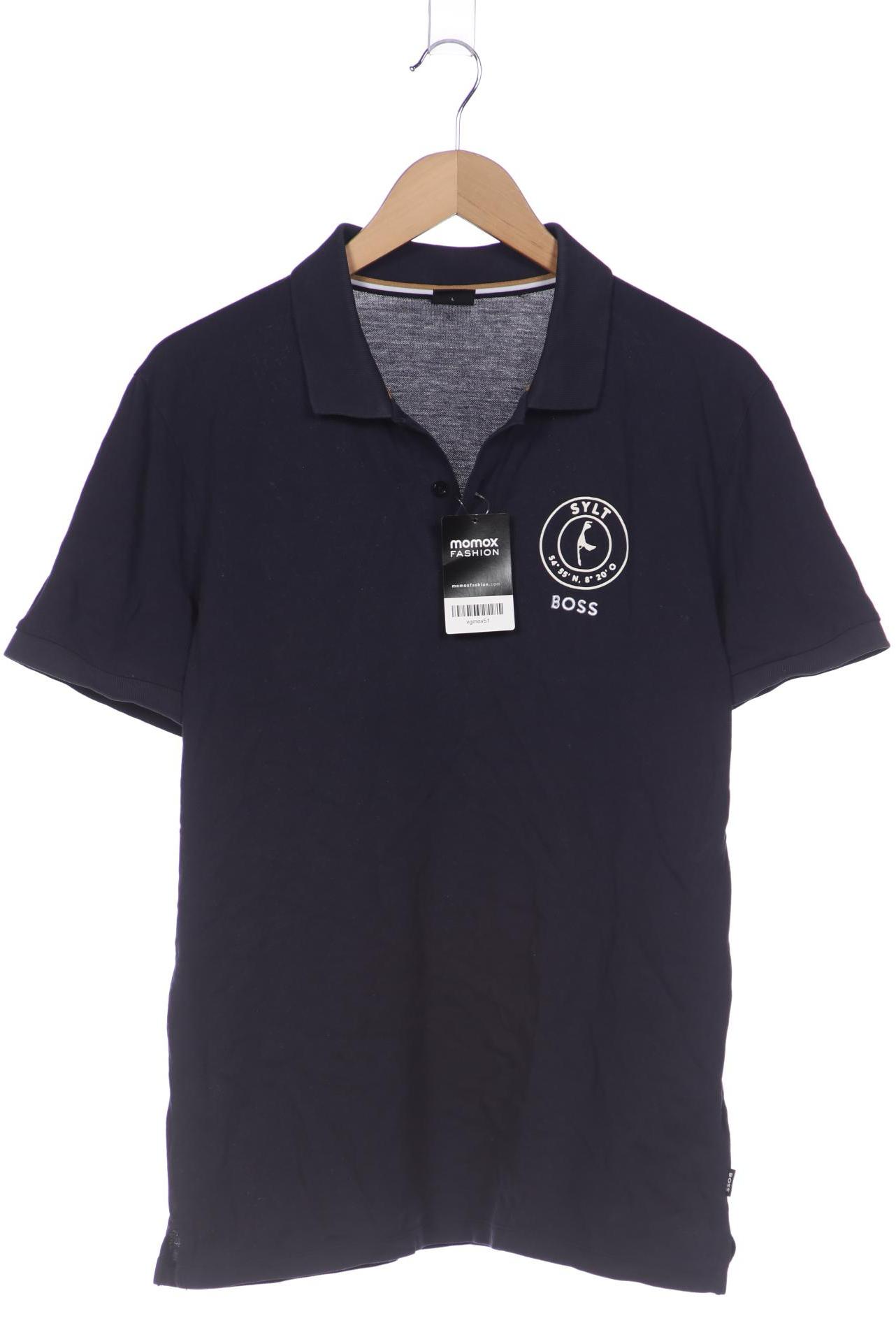 

Boss by Hugo Boss Herren Poloshirt, marineblau, Gr. 52