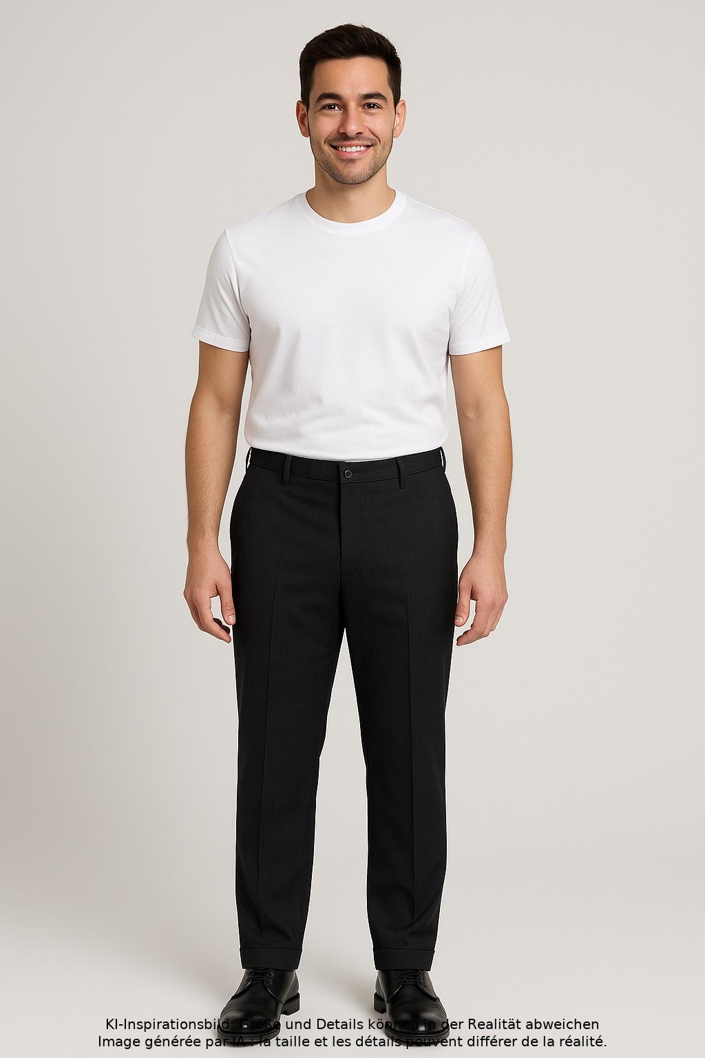 

Boss by Hugo Boss Herren Stoffhose, marineblau, Gr. 52