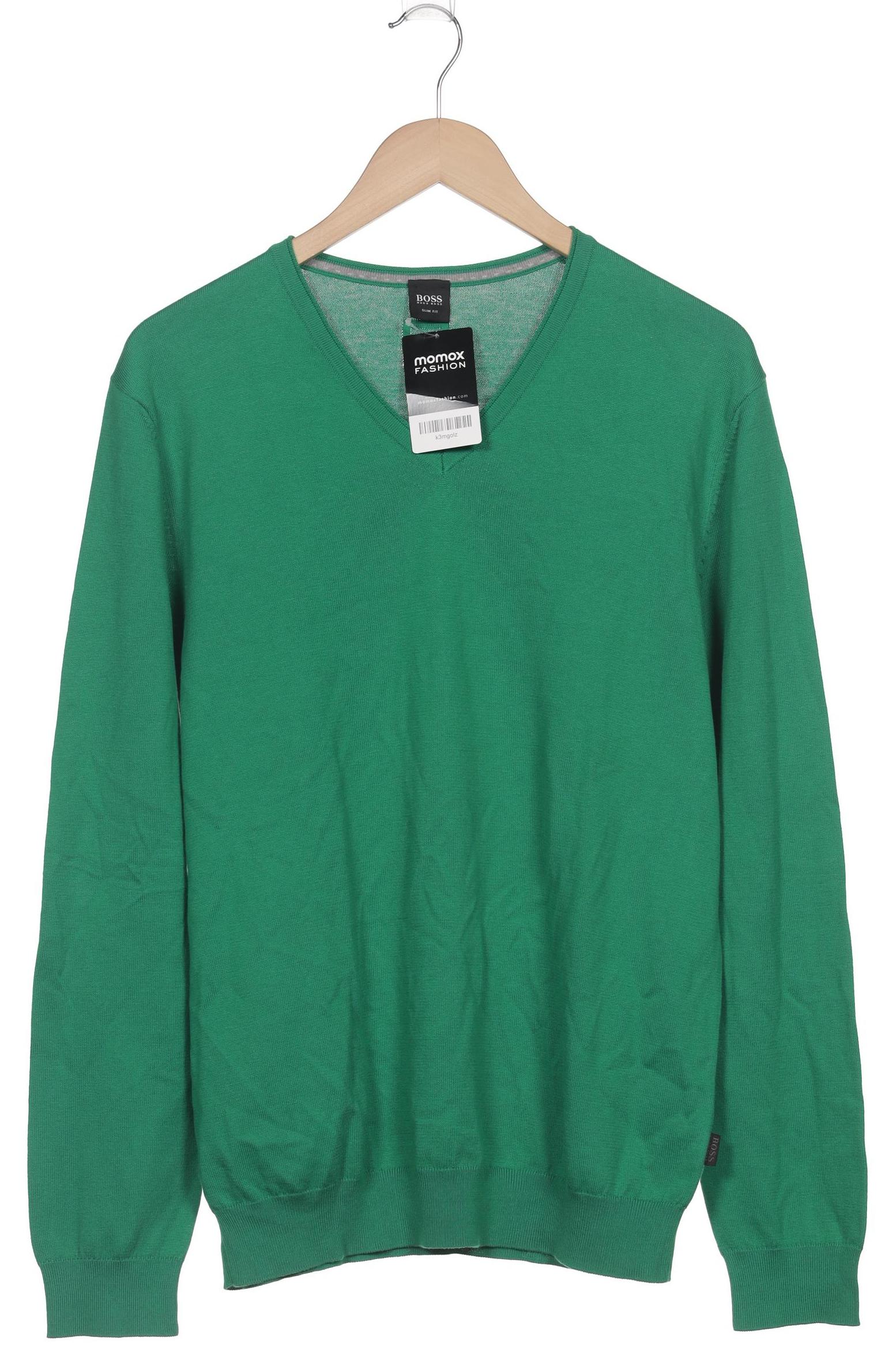 

Boss by Hugo Boss Herren Pullover, grün, Gr. 52