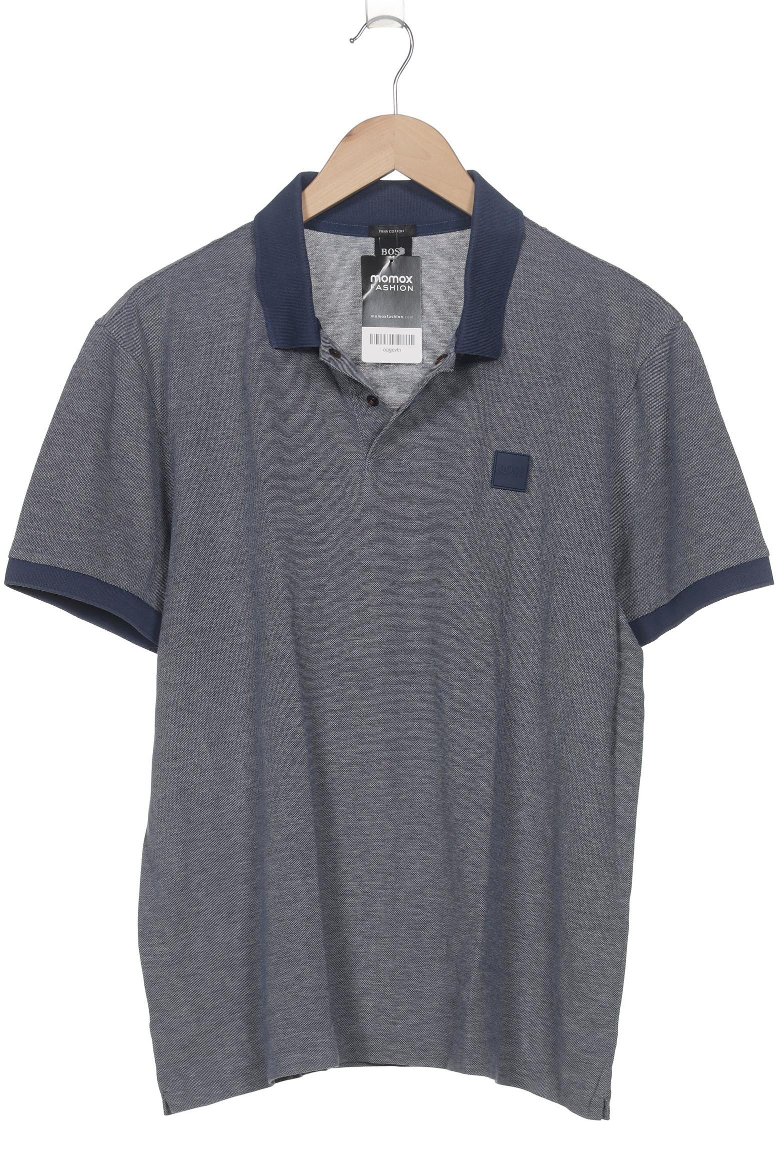 

Boss by Hugo Boss Herren Poloshirt, blau, Gr. 54