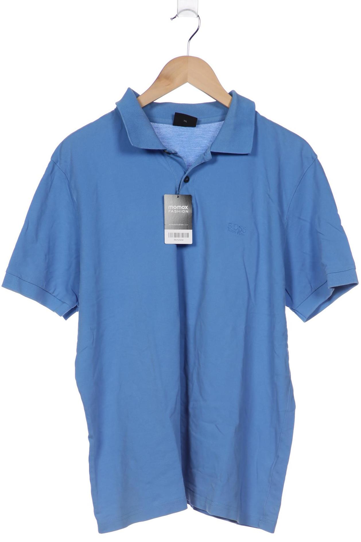 

Boss by Hugo Boss Herren Poloshirt, blau, Gr. 56