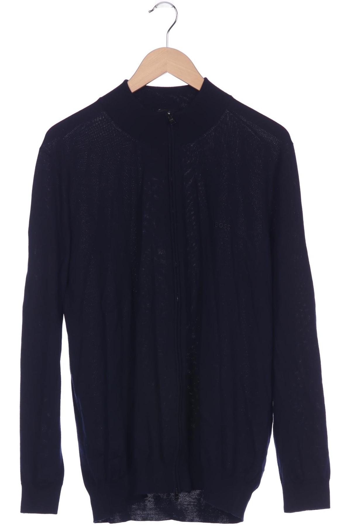 Thumbnail - Boss by Hugo Boss Herren Strickjacke, marineblau, Gr. 56