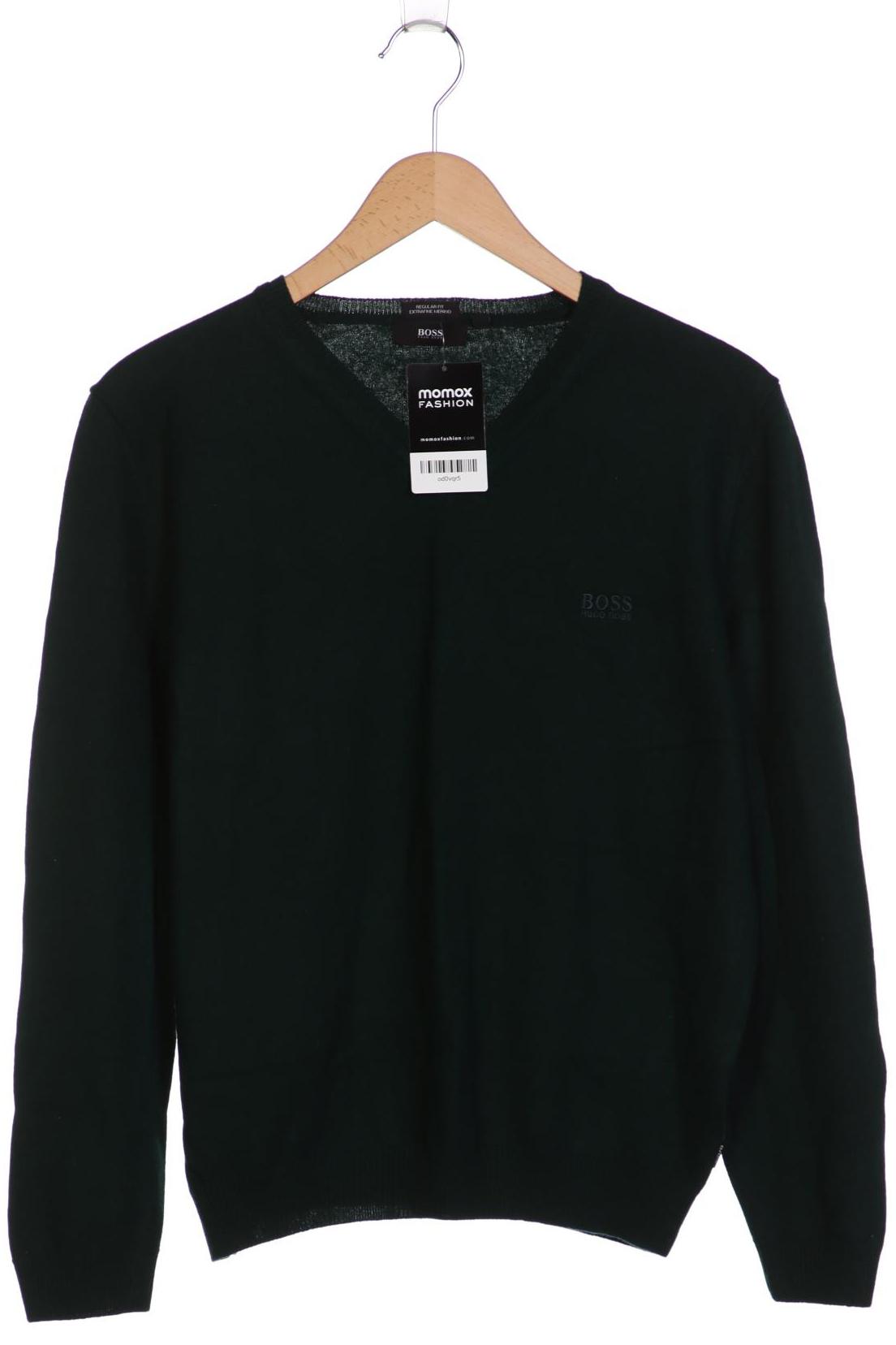 

Boss by Hugo Boss Herren Pullover, grün, Gr. 48