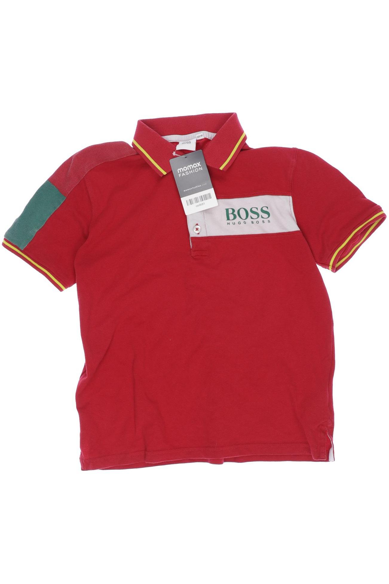 

Boss by Hugo Boss Herren Poloshirt, rot, Gr. 140