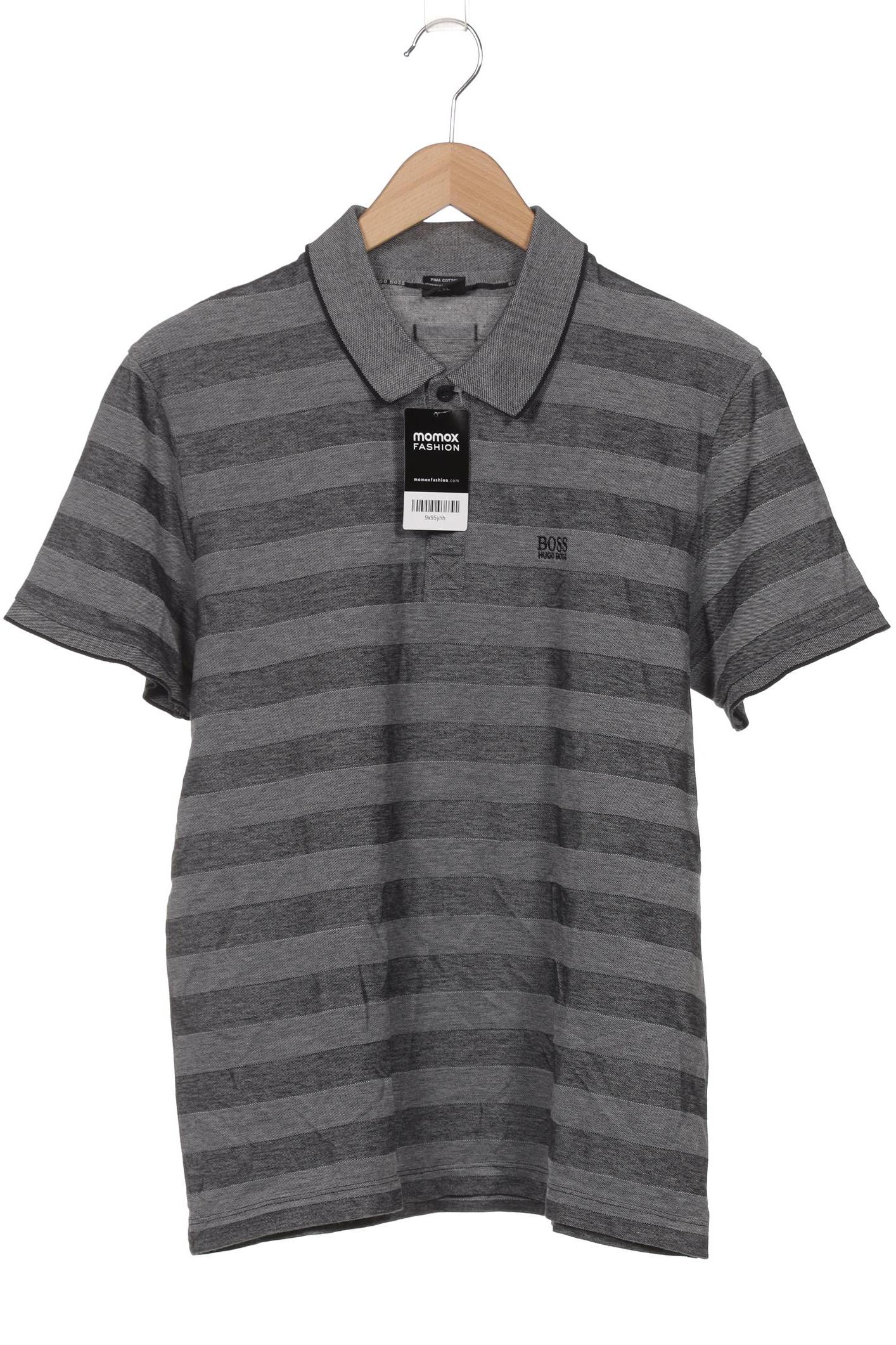 

Boss by Hugo Boss Herren Poloshirt, grau, Gr. 56