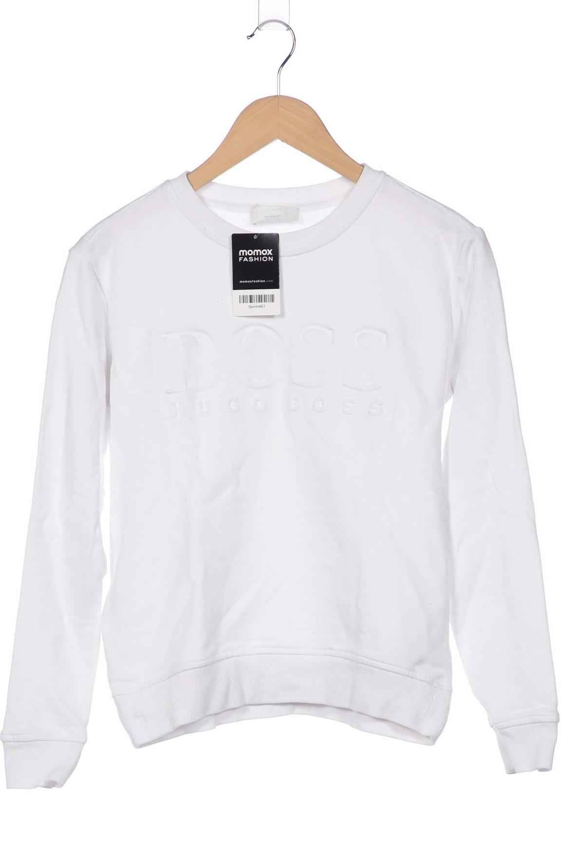 

Boss by Hugo Boss Damen Sweatshirt, weiß, Gr. 36