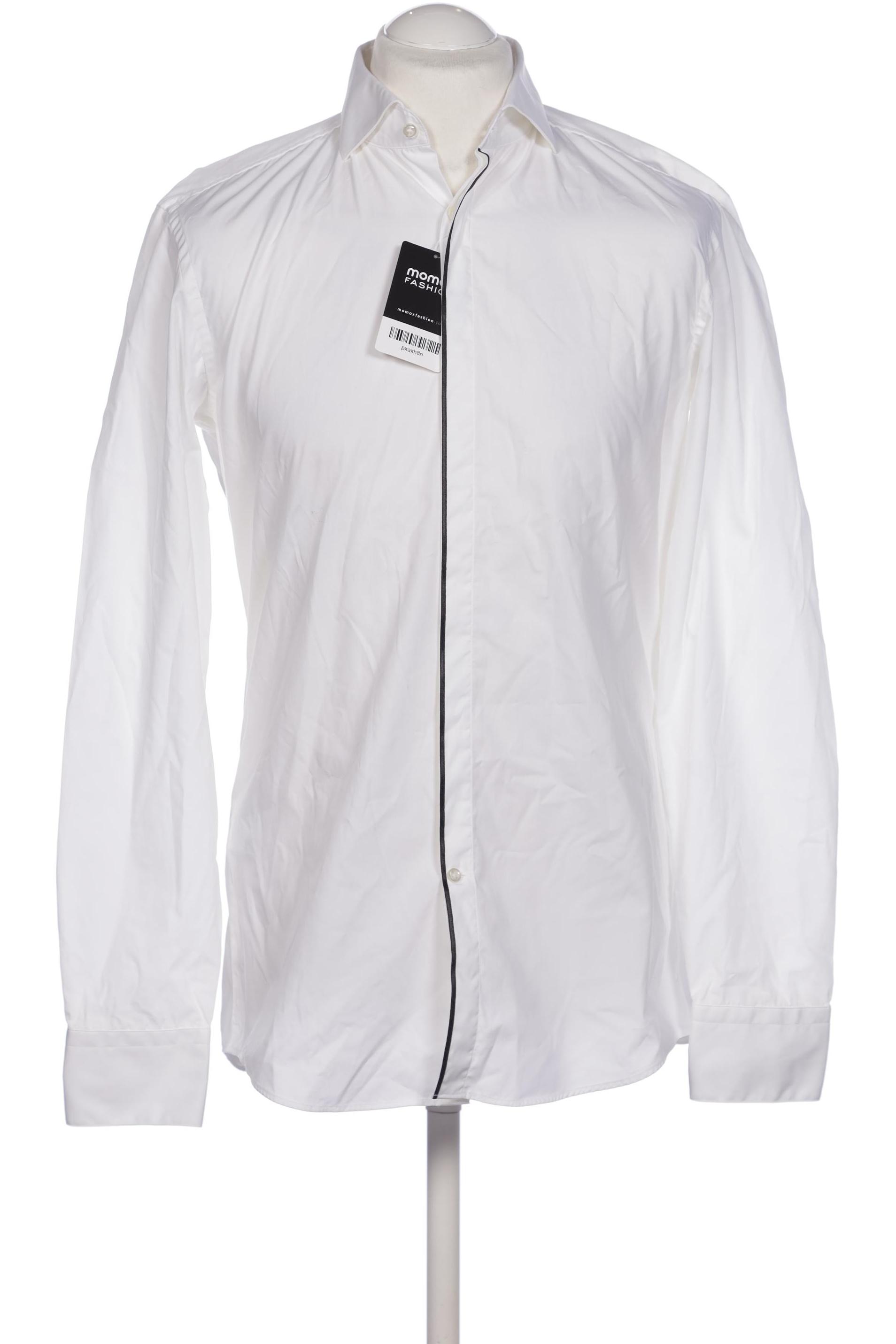 

Boss by Hugo Boss Herren Hemd, weiß, Gr. 48