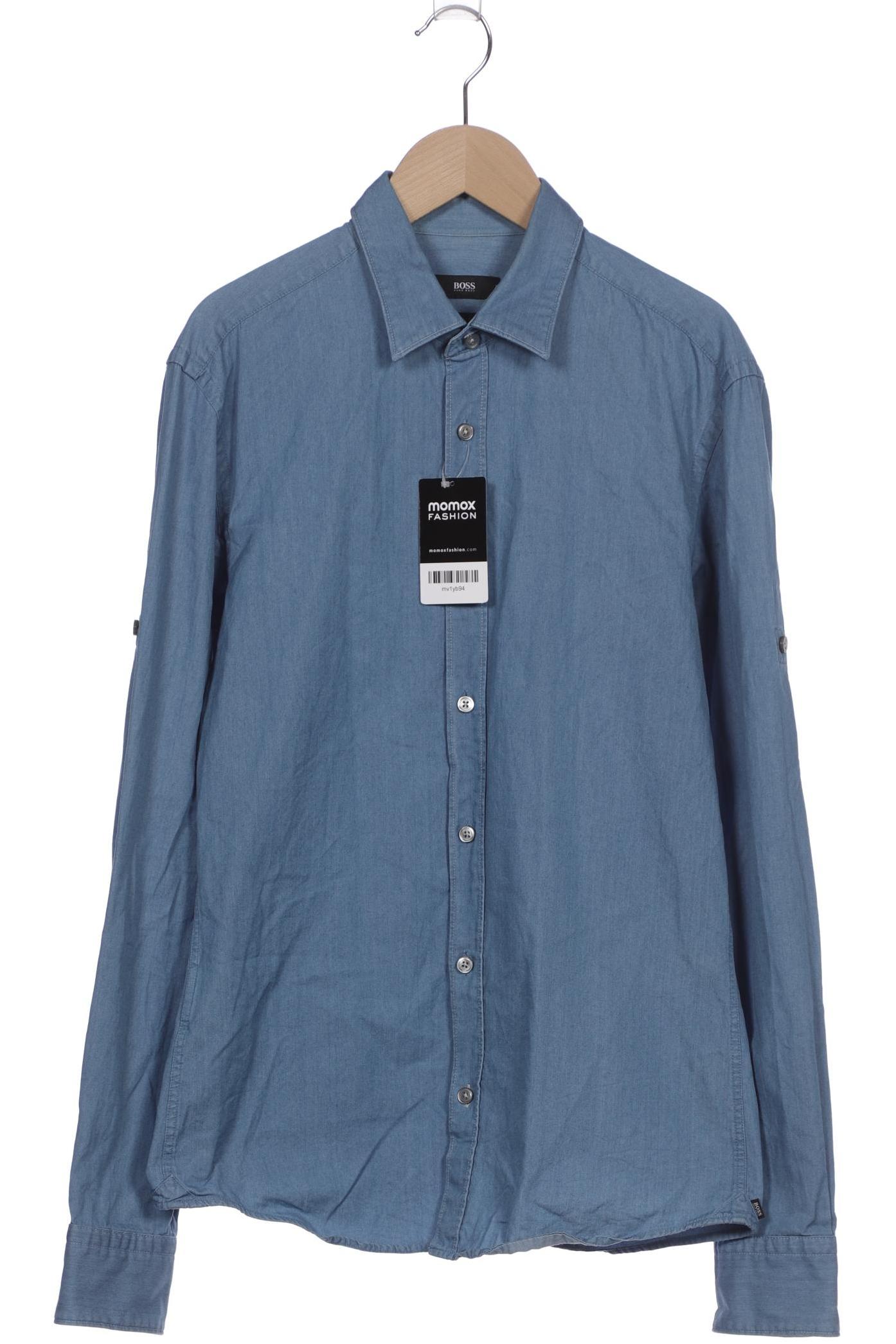 

Boss by Hugo Boss Herren Hemd, blau, Gr. 46
