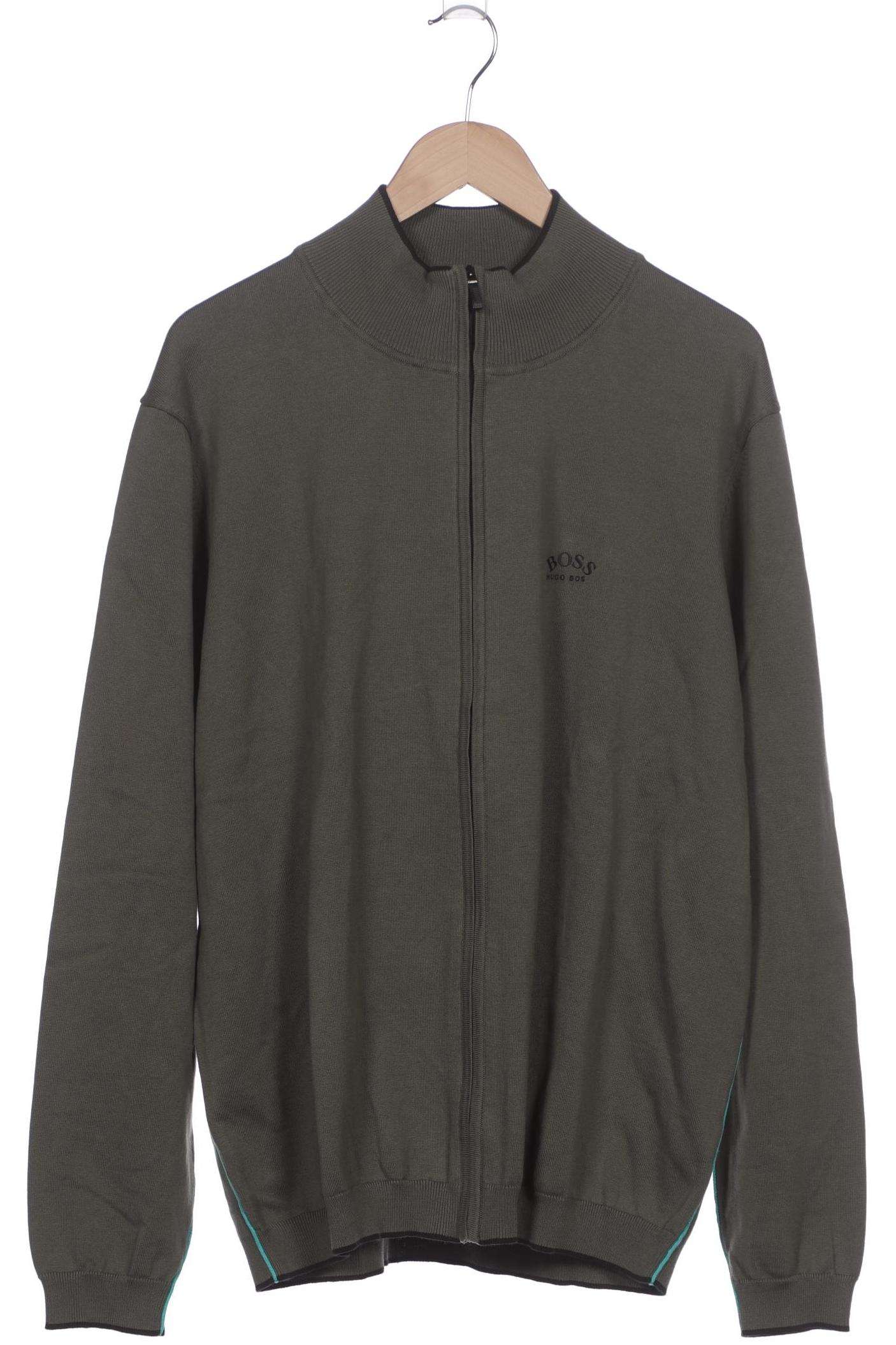 

Boss by Hugo Boss Herren Strickjacke, grün, Gr. 58