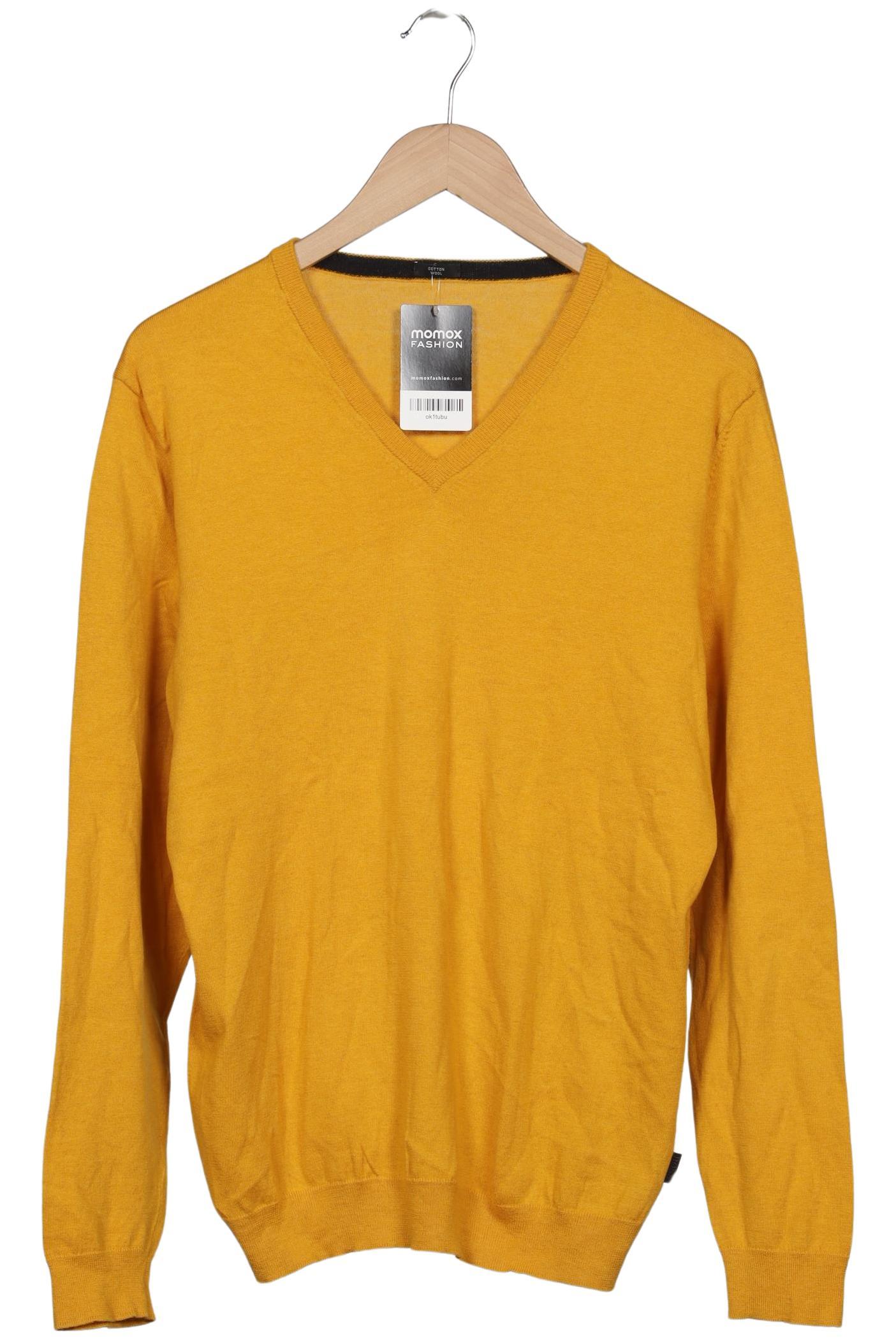

Boss by Hugo Boss Herren Pullover, gelb, Gr. 52